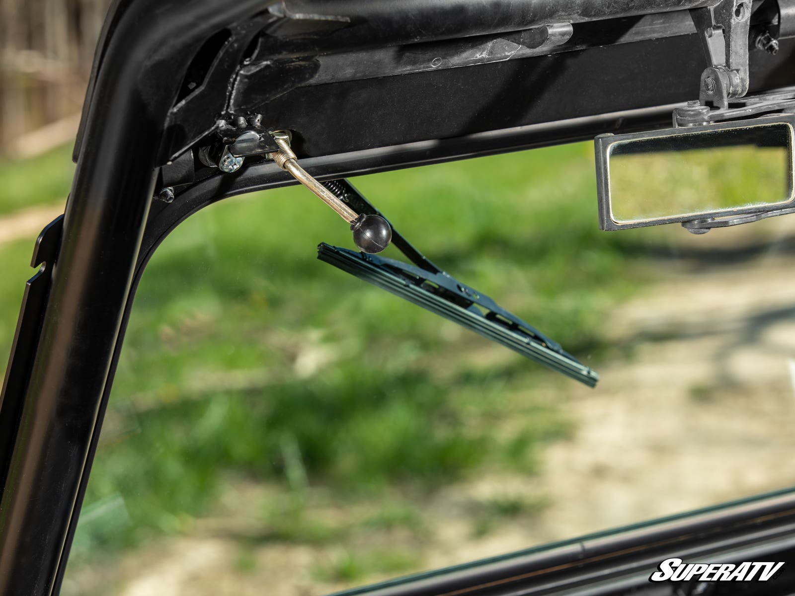 Polaris RZR S 1000 Flip Down Glass Windshield