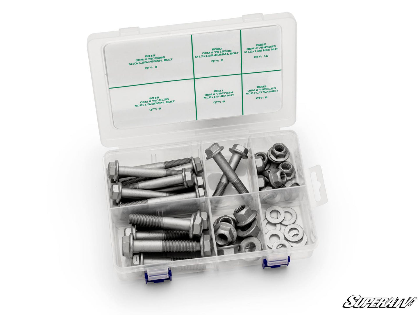 Up & Running Polaris RZR XP 1000 Suspension Bolt Kit