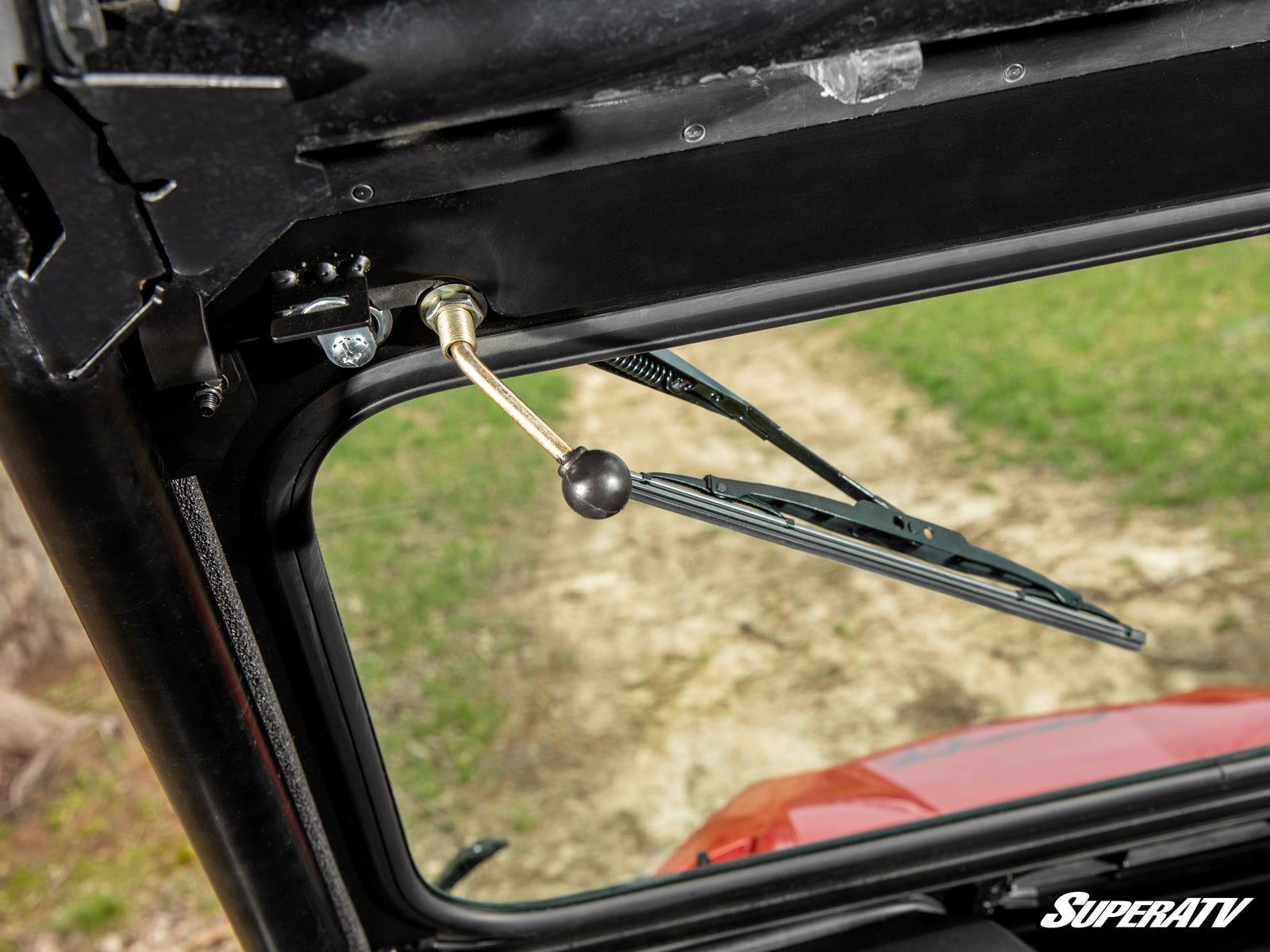 Polaris RZR XP 1000 Flip Down Glass Windshield