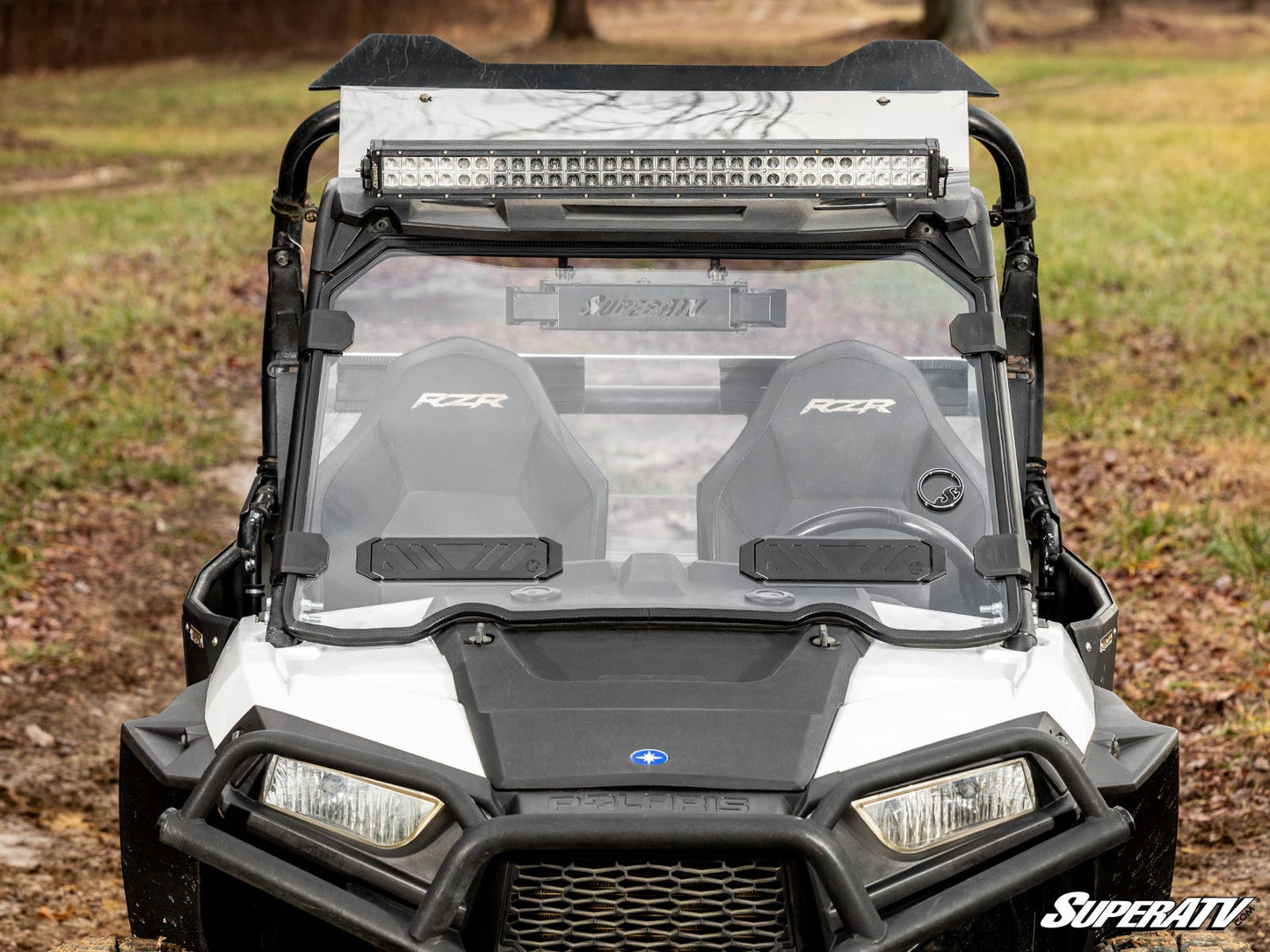 Polaris RZR S 1000 Vented Full Windshield—Scratch-Resistant