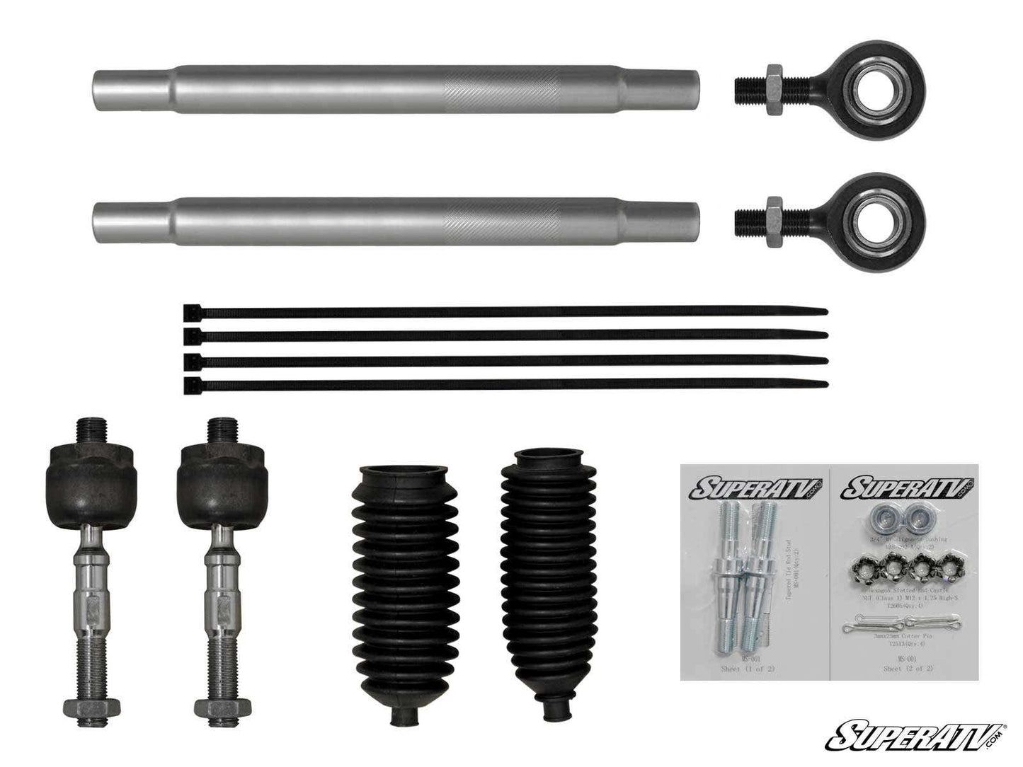 Polaris RZR S 900 / 4 900 Heavy-Duty Tie Rod Kit