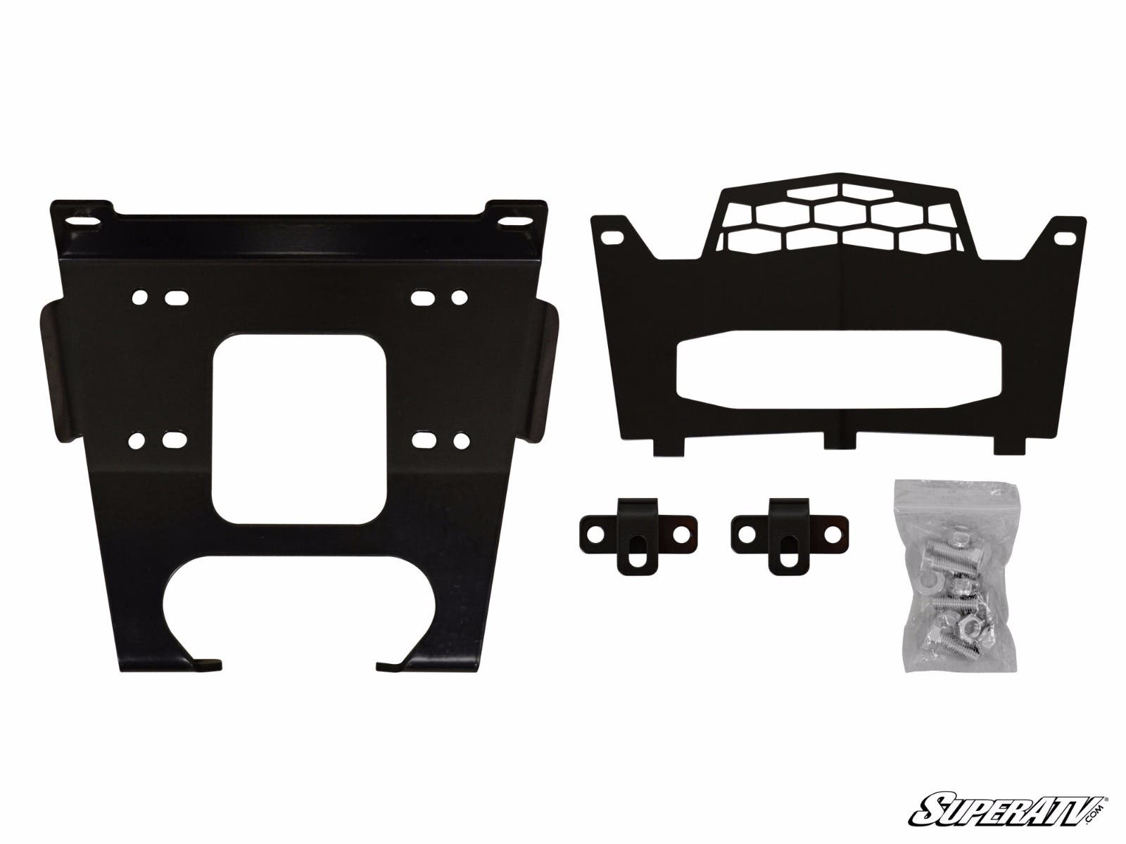 Polaris RZR 900 Winch Mounting Plate