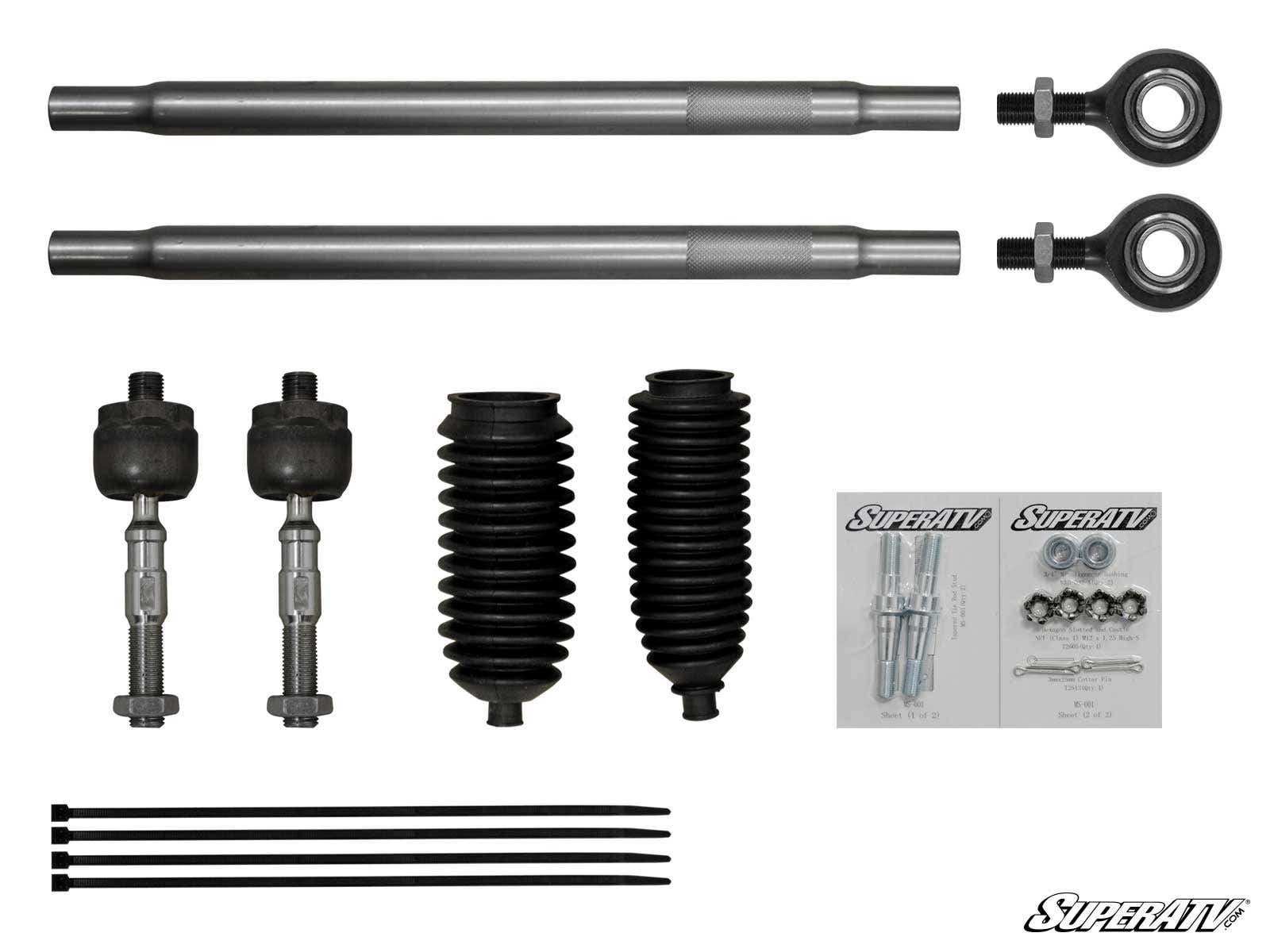 Polaris RZR XP Turbo Heavy-Duty Tie Rod Kit