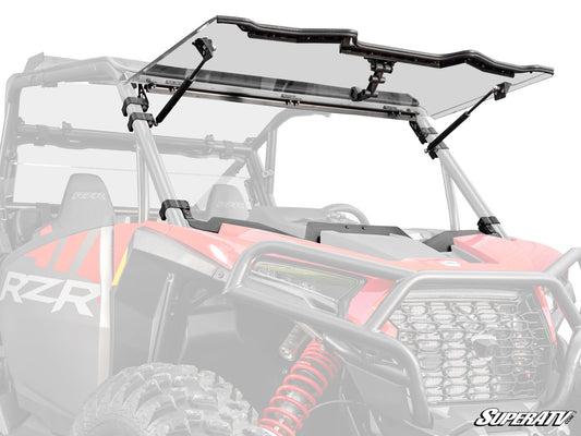 Polaris RZR XP Scratch-Resistant Flip Windshield