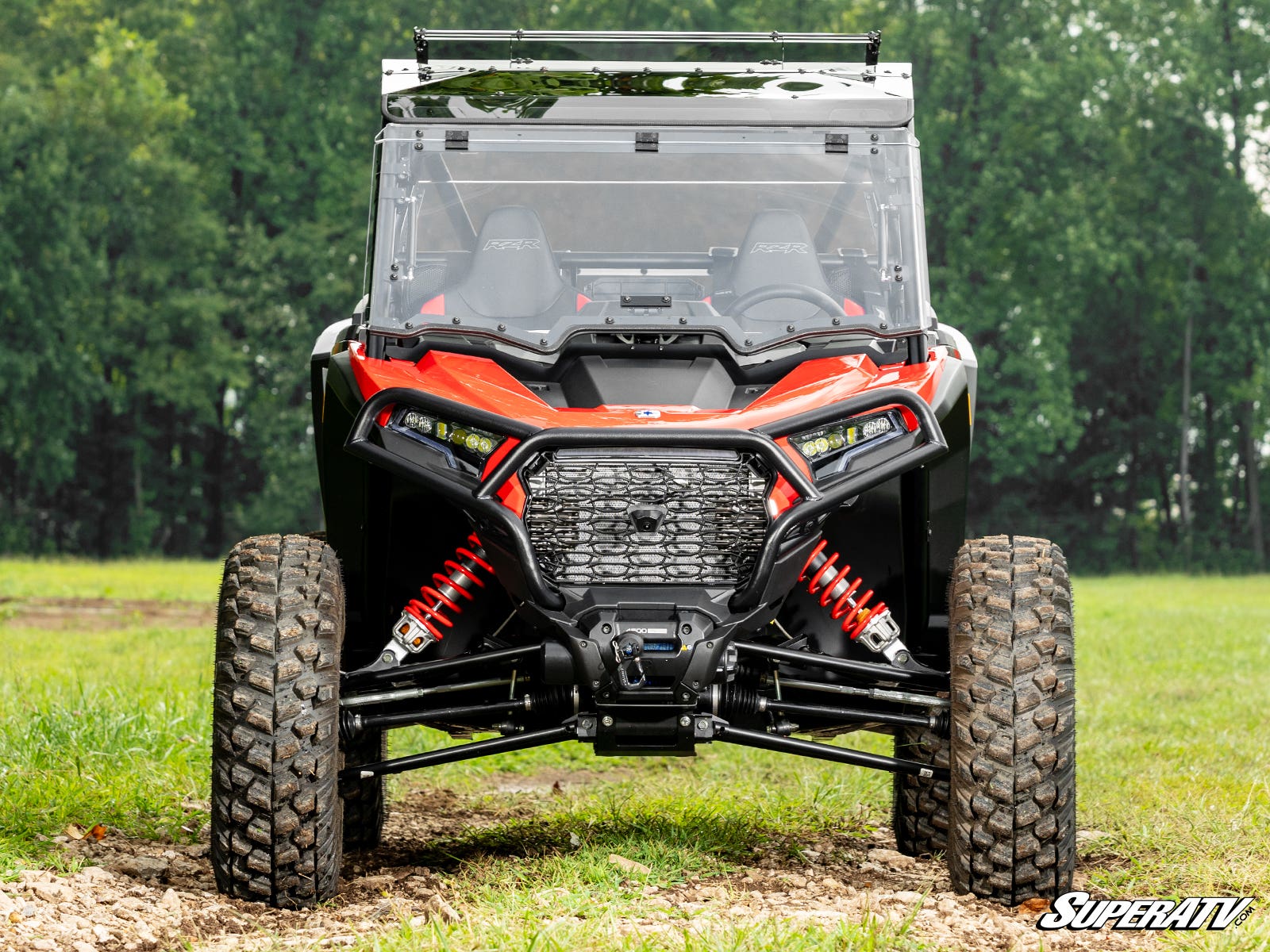 Polaris RZR XP Scratch-Resistant Flip Windshield