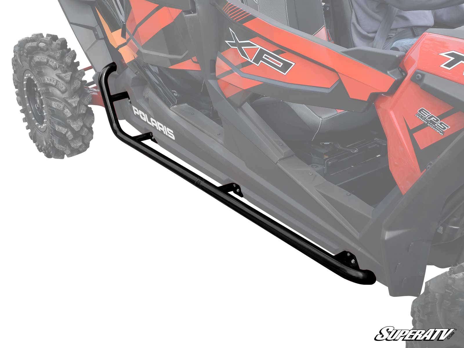 Polaris RZR XP 4 Turbo Rock Sliding Nerf Bars