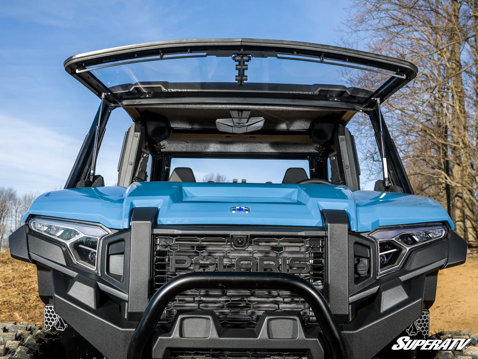 Polaris Xpedition Scratch-Resistant Flip Windshield