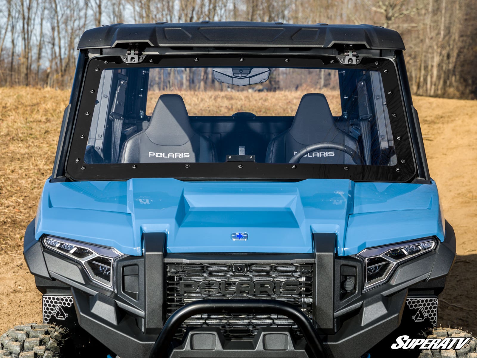 Polaris Xpedition Scratch-Resistant Flip Windshield