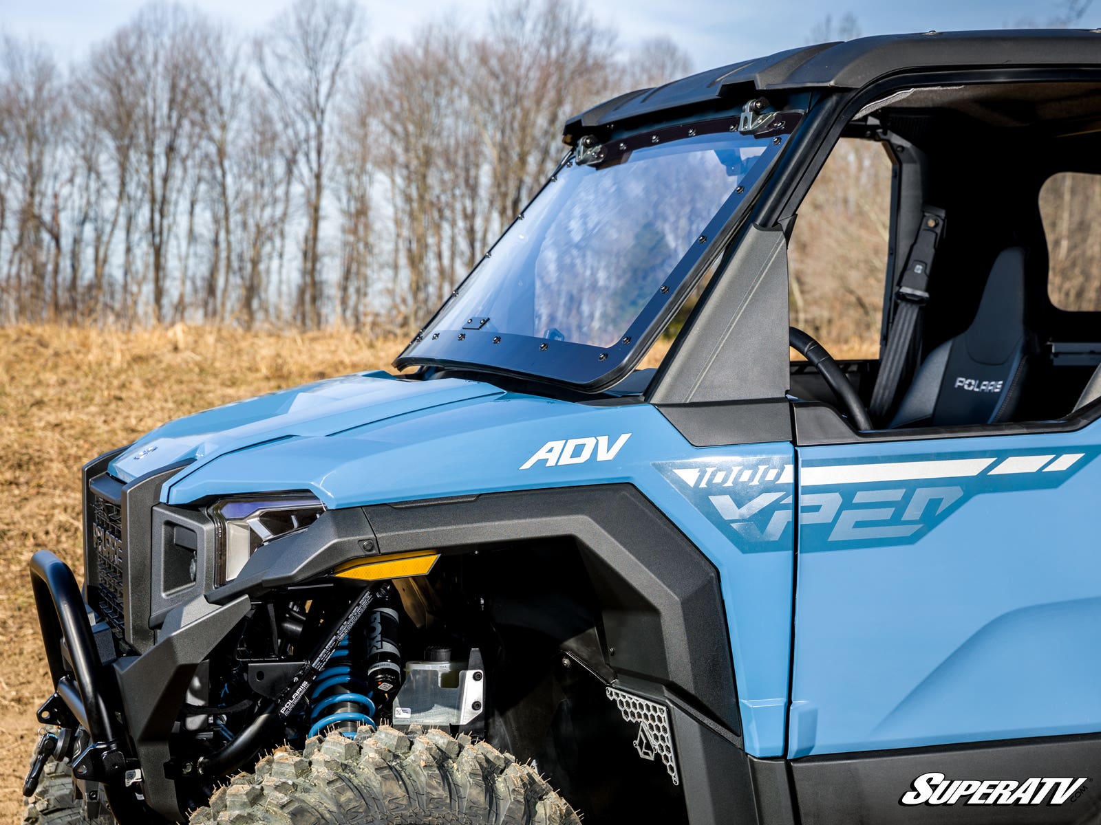 Polaris Xpedition Scratch-Resistant Flip Windshield