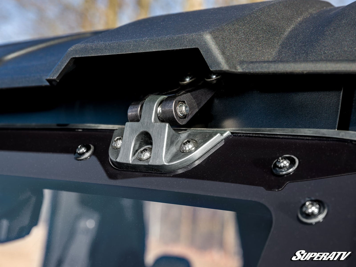 Polaris Xpedition Scratch-Resistant Flip Windshield