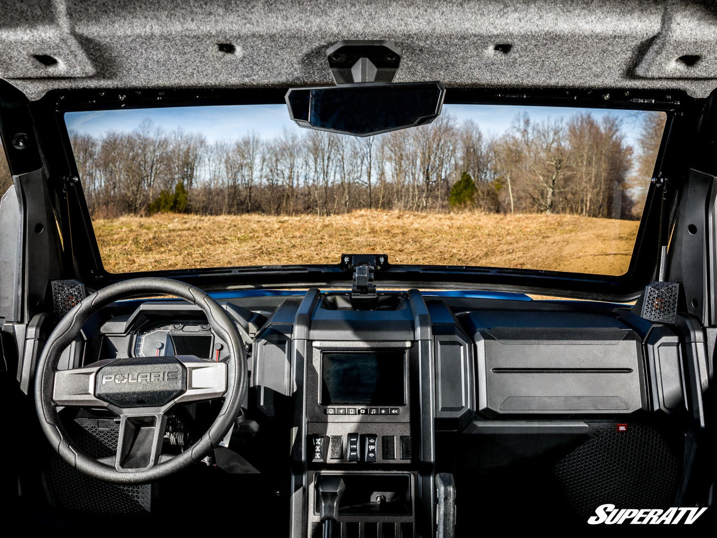 Polaris Xpedition Scratch-Resistant Flip Windshield