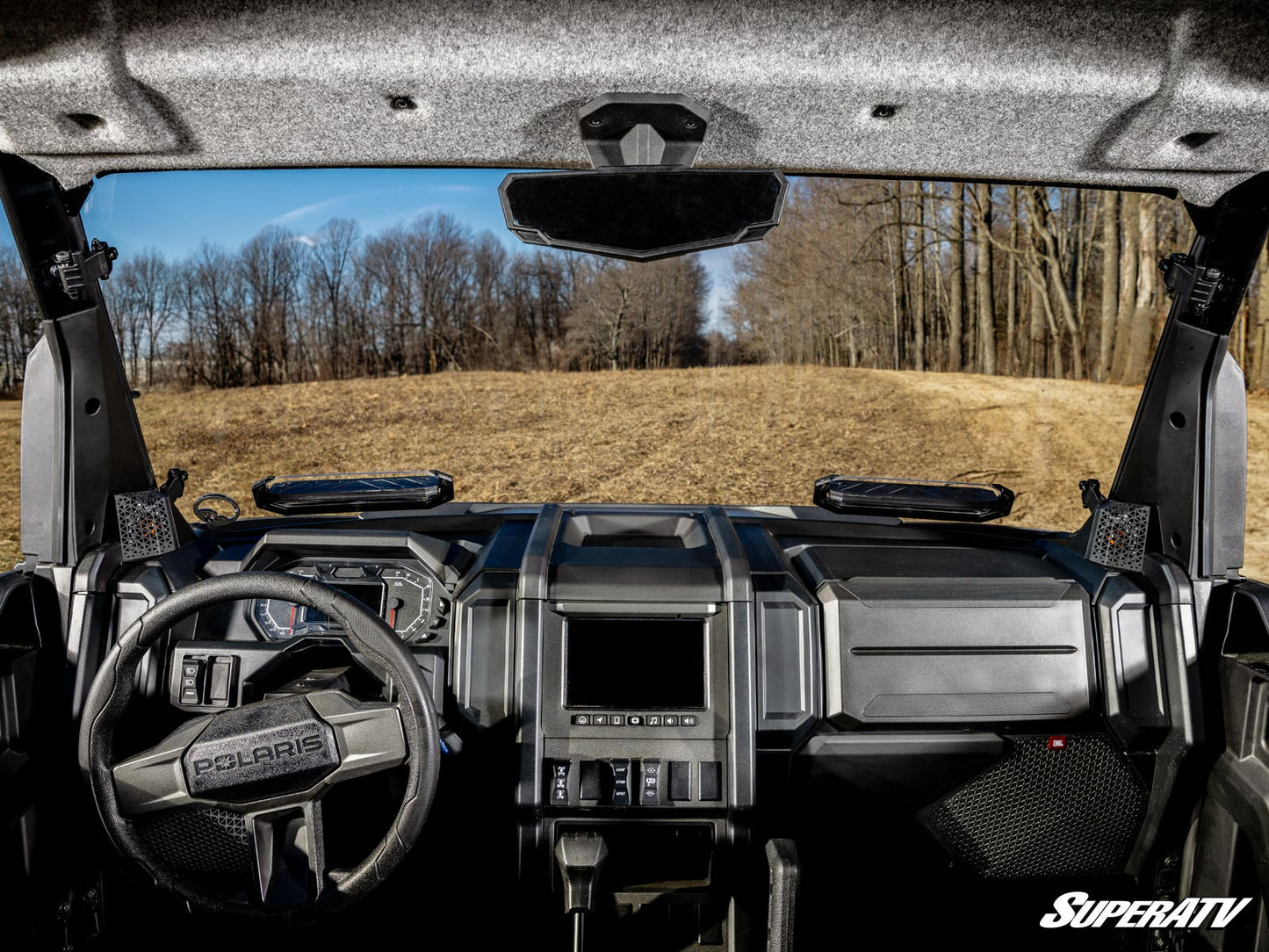 Polaris Xpedition Scratch-Resistant Vented Full Windshield