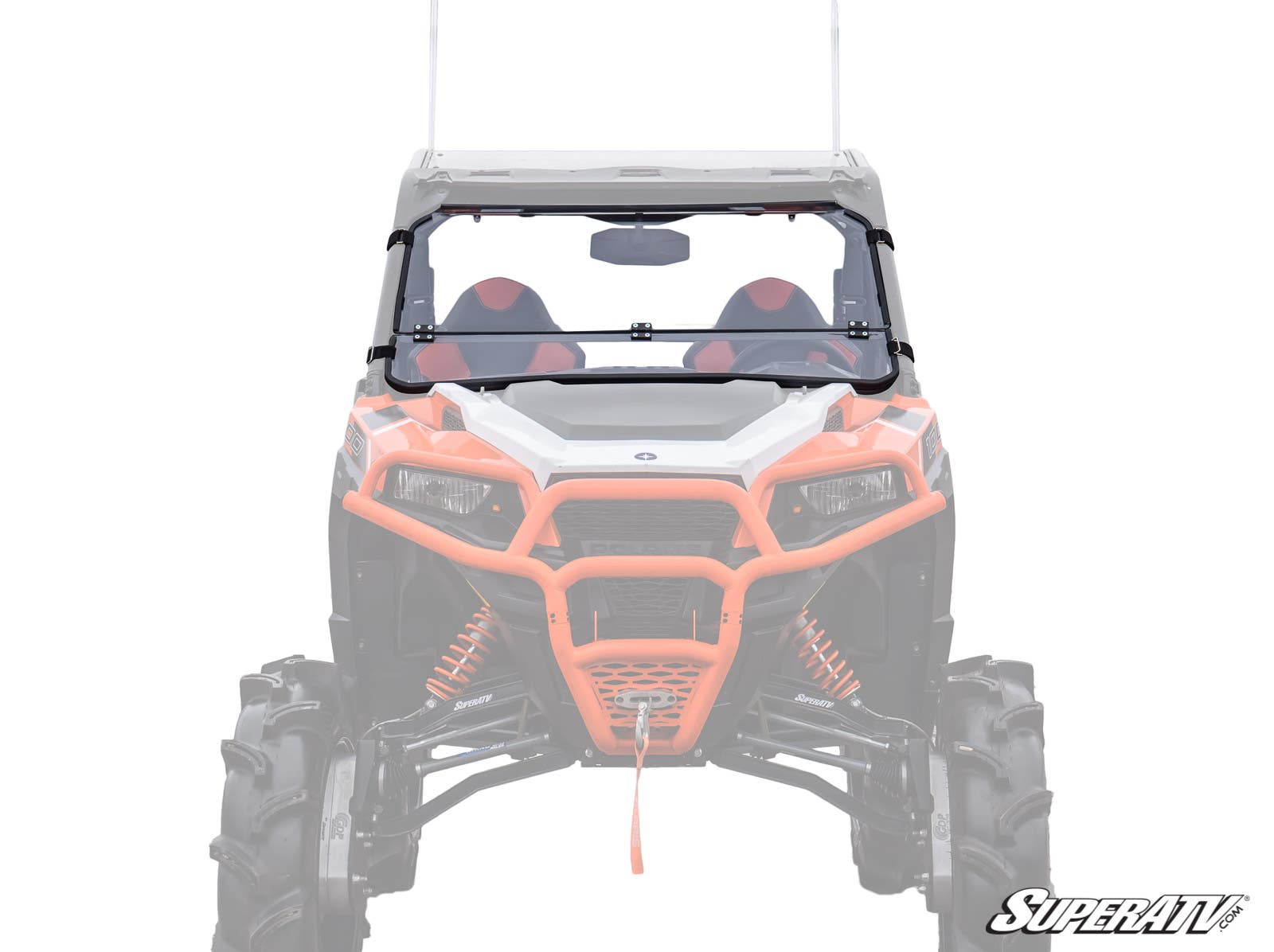 Polaris General Scratch Resistant Flip Down Windshield