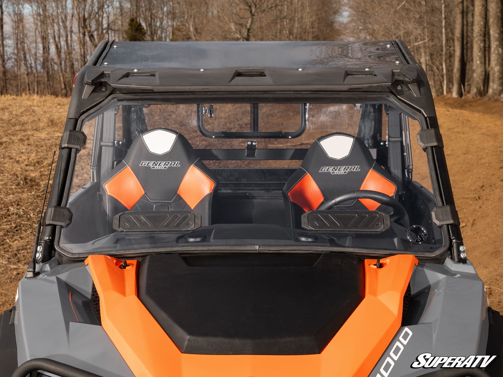 Polaris General Scratch-Resistant Vented Full Windshield