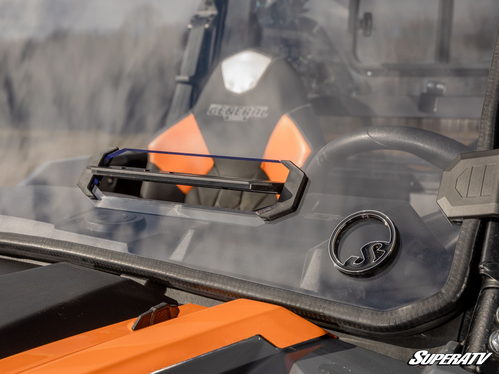 Polaris General Scratch-Resistant Vented Full Windshield