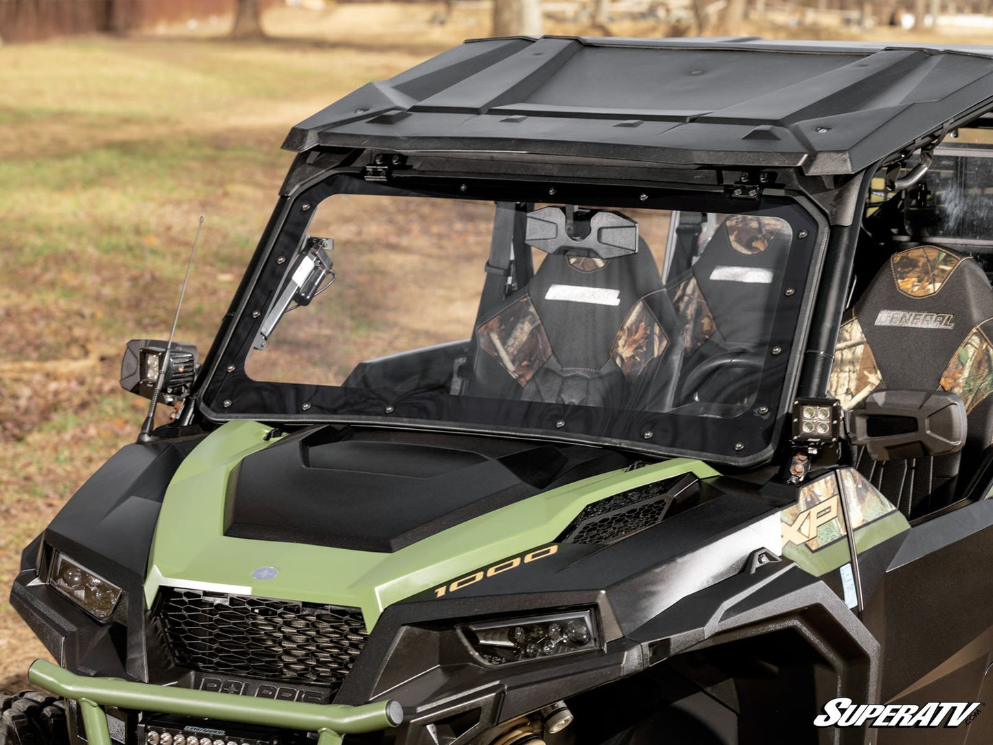 Polaris General XP 1000 MaxDrive Power Flip Windshield