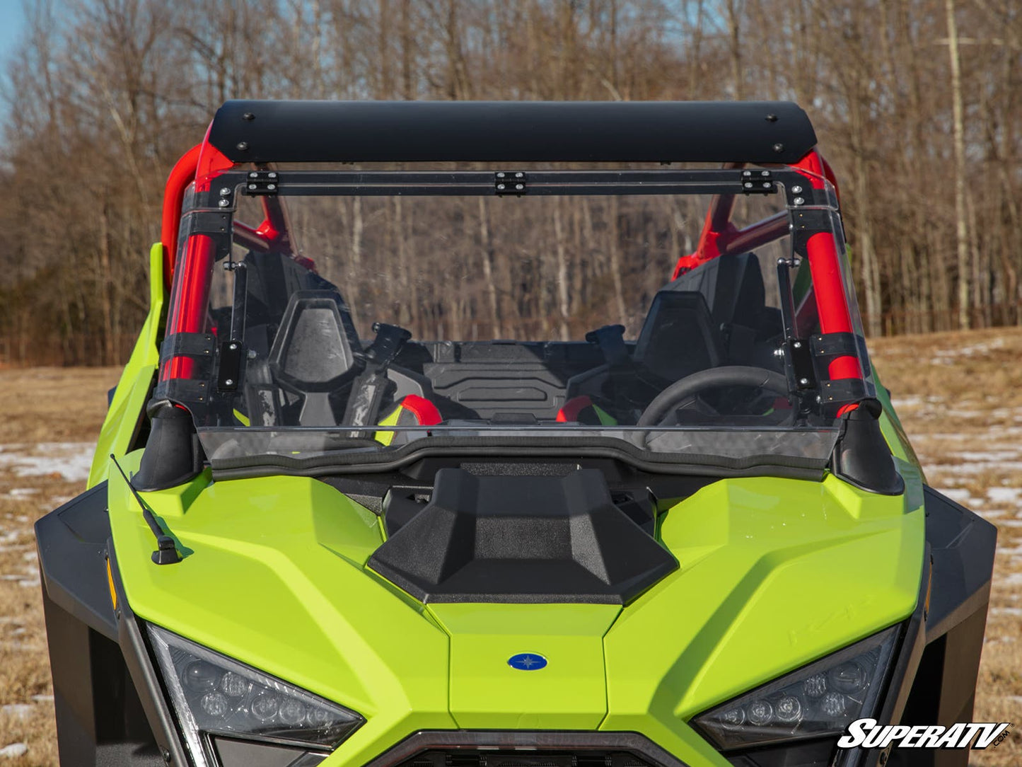 Polaris RZR Pro R Scratch-Resistant Flip Windshield