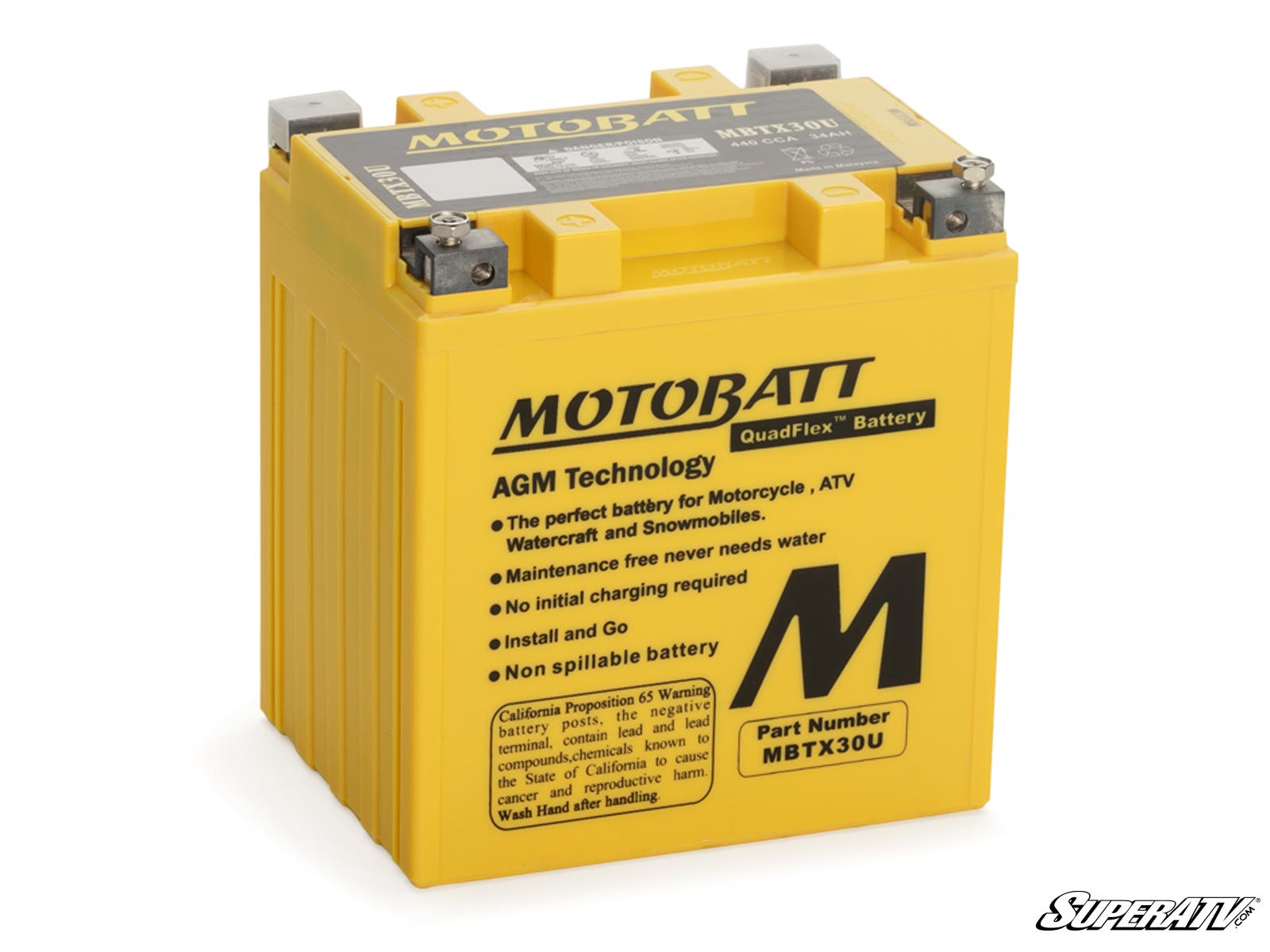 Polaris Ranger Motobatt Battery Replacement 