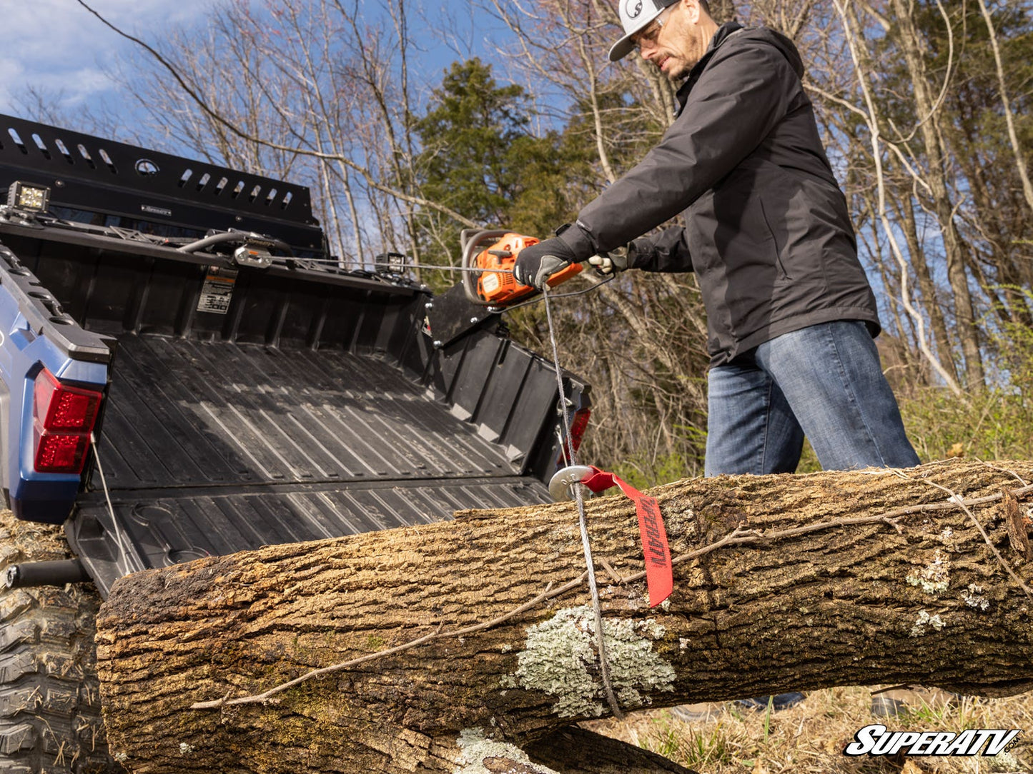 Polaris Ranger XP 570 Bed Winch