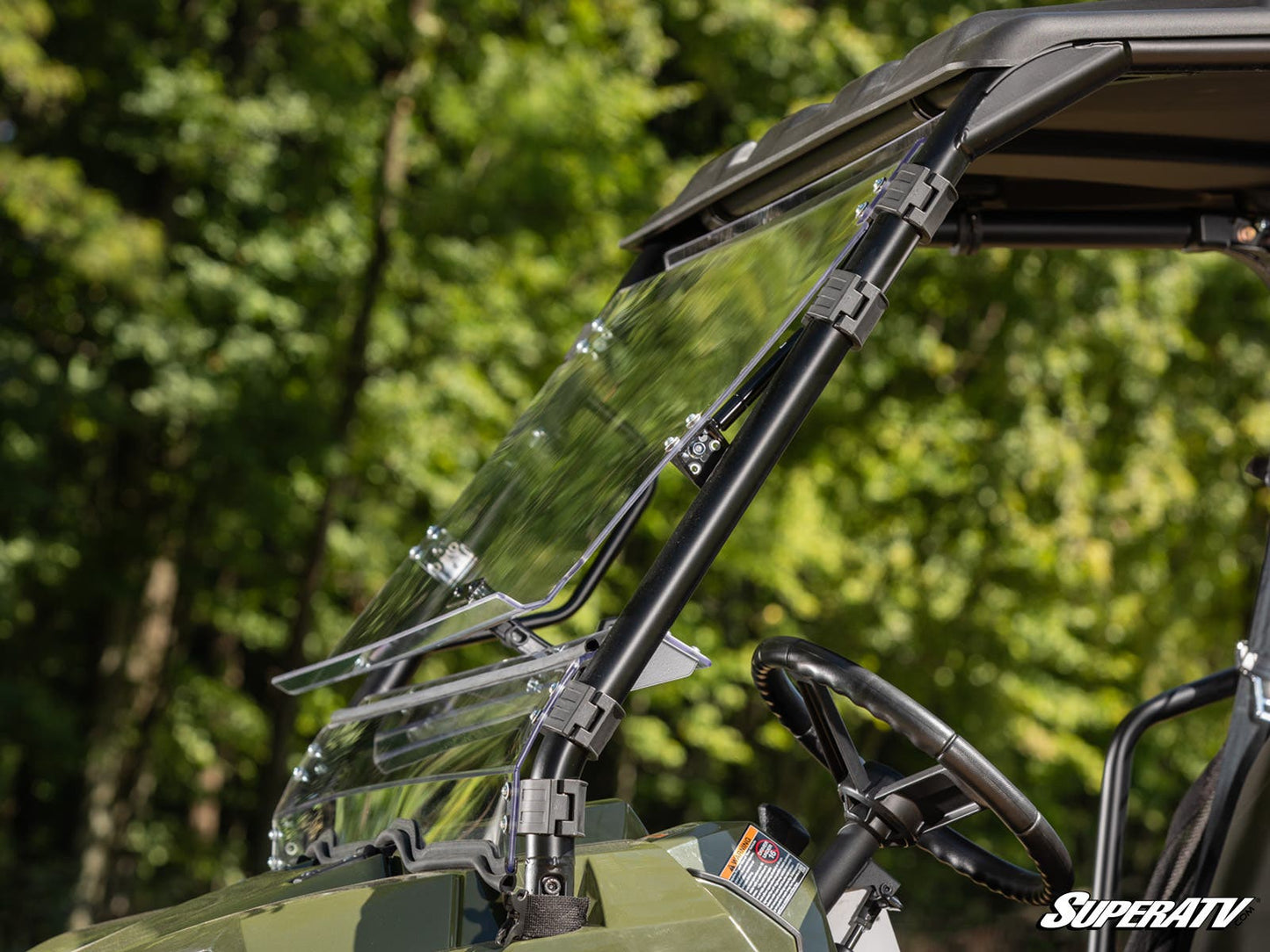 Polaris Ranger 800 Scratch Resistant Flip Windshield