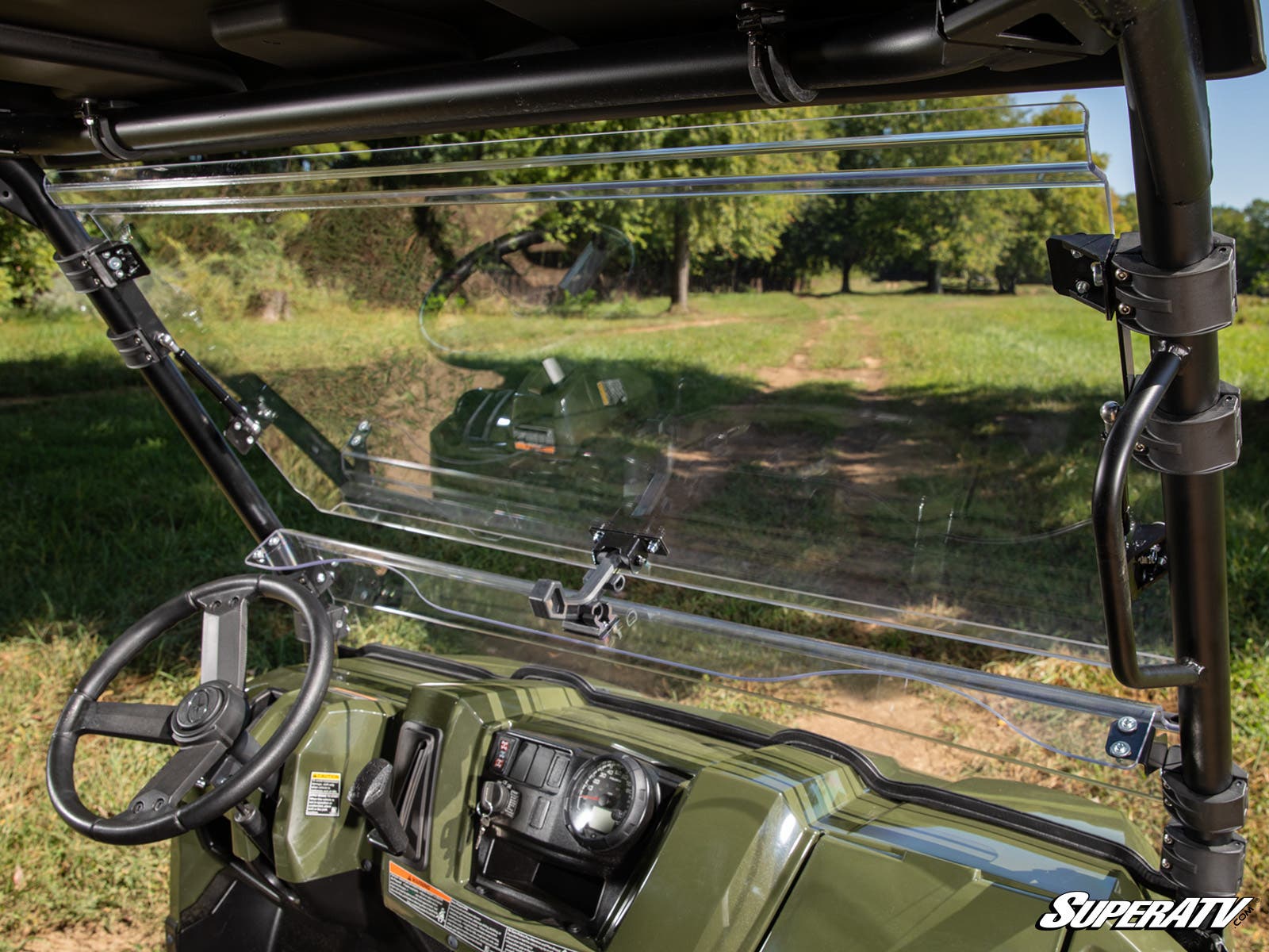 Polaris Ranger 800 Scratch Resistant Flip Windshield