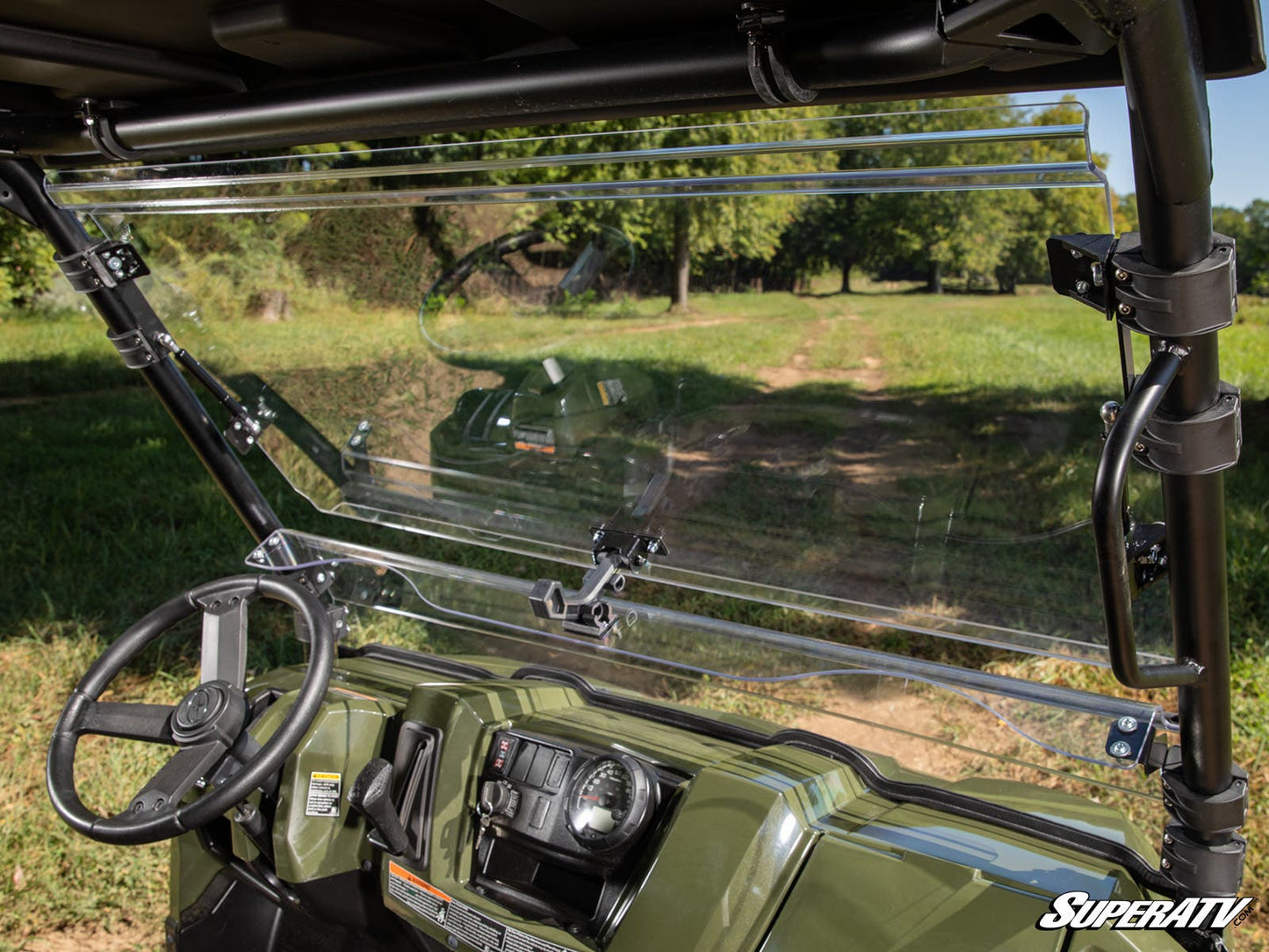 Polaris Ranger 900 Diesel Scratch Resistant Flip Windshield