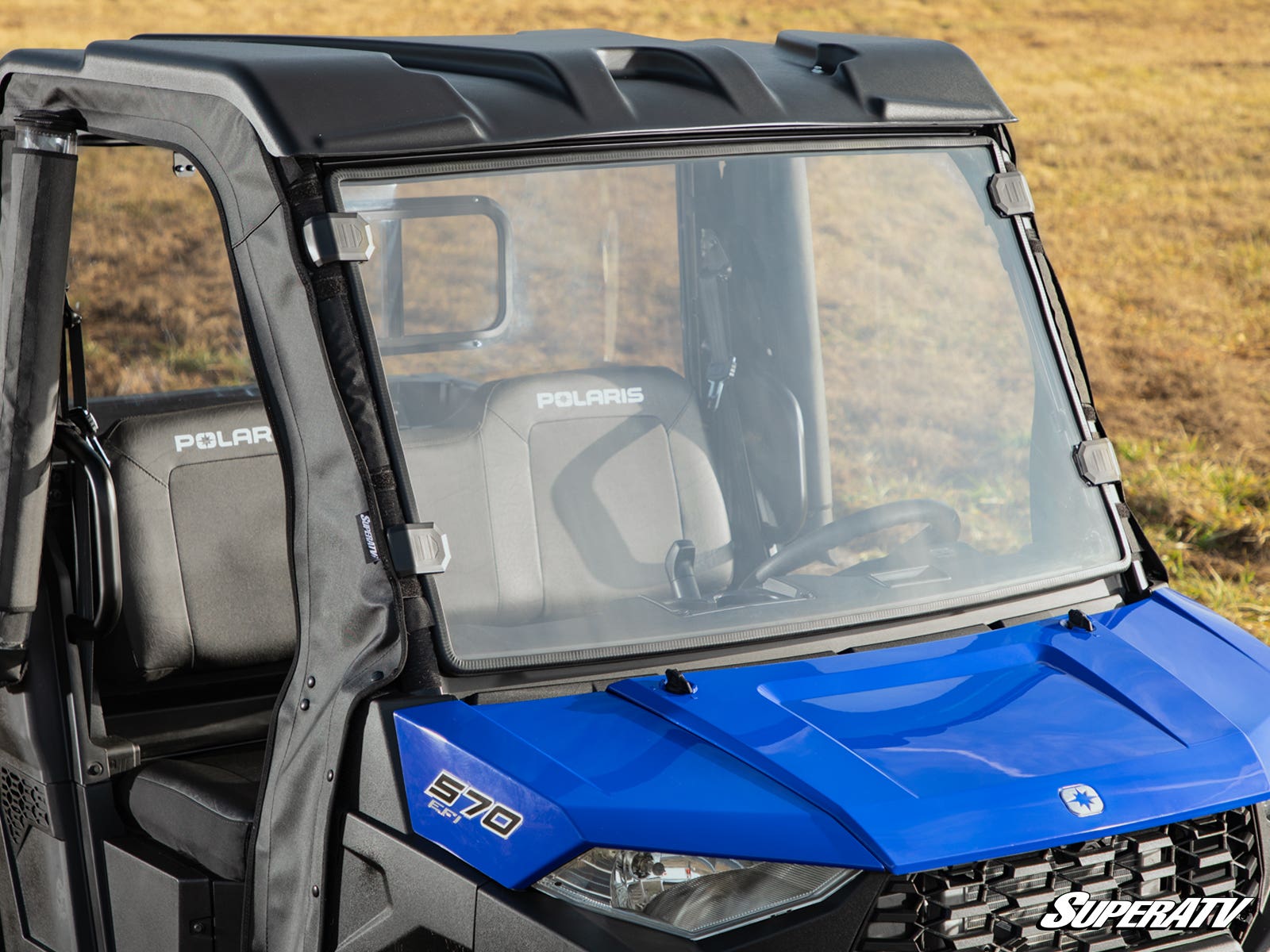 Polaris Ranger SP 570 Scratch-Resistant Full Windshield