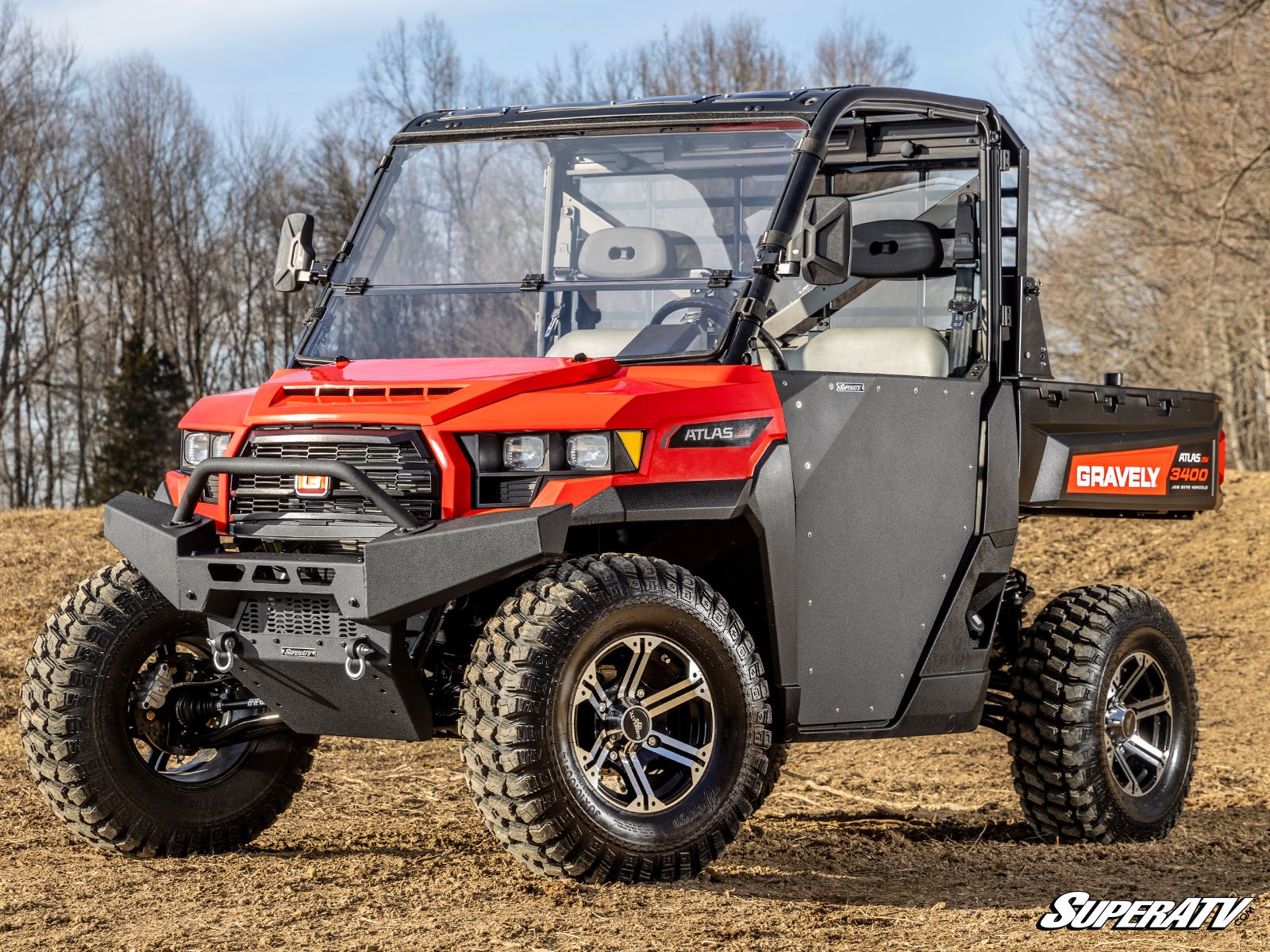 Gravely Atlas JSV Winch-Ready Front Bumper
