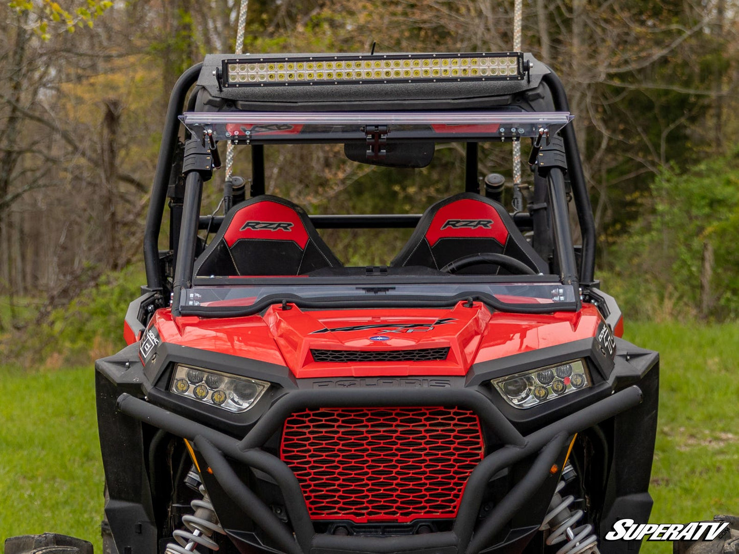 Polaris RZR S 1000 Scratch Resistant Flip Windshield