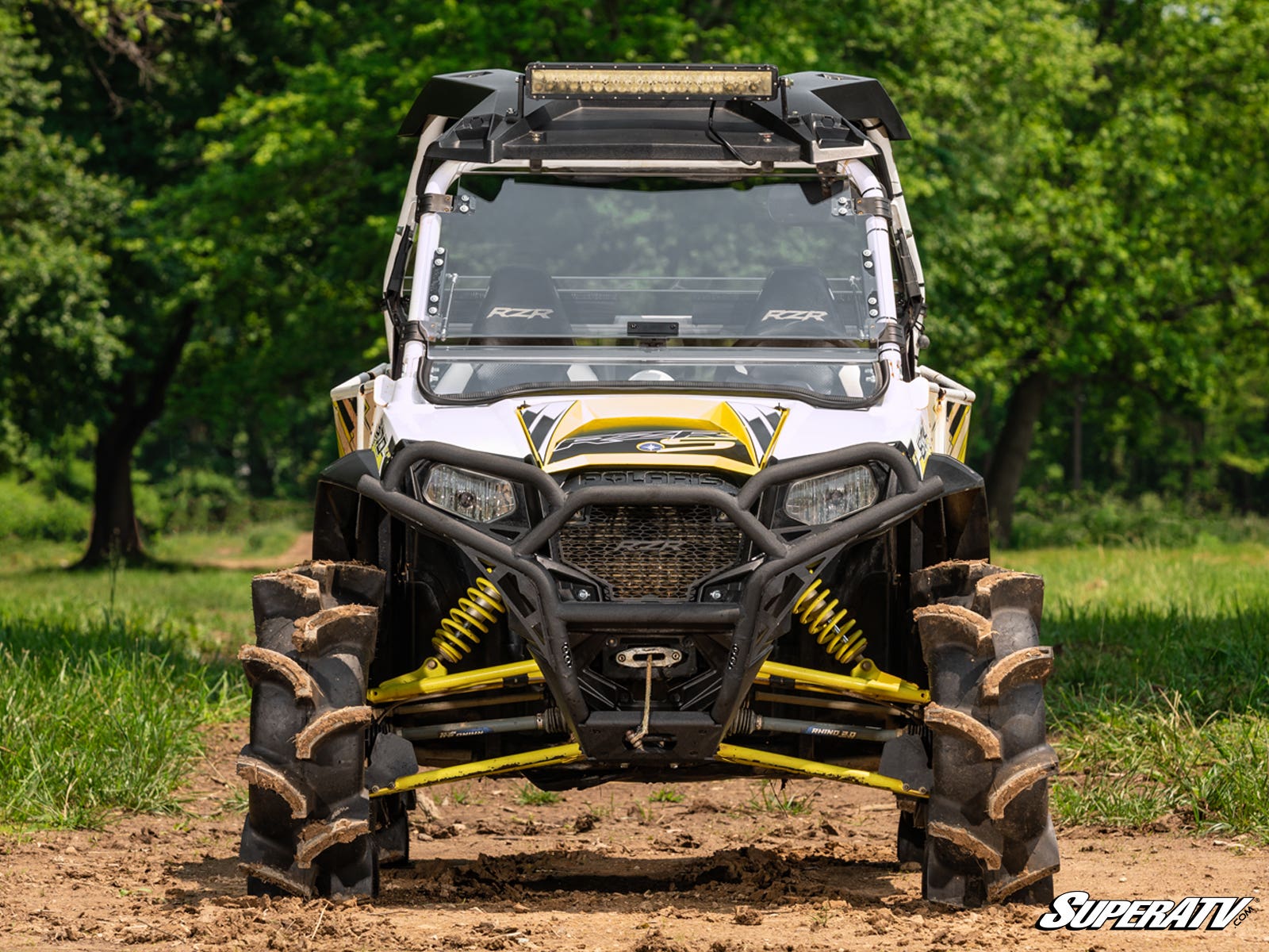 Polaris RZR Scratch Resistant Flip Windshield