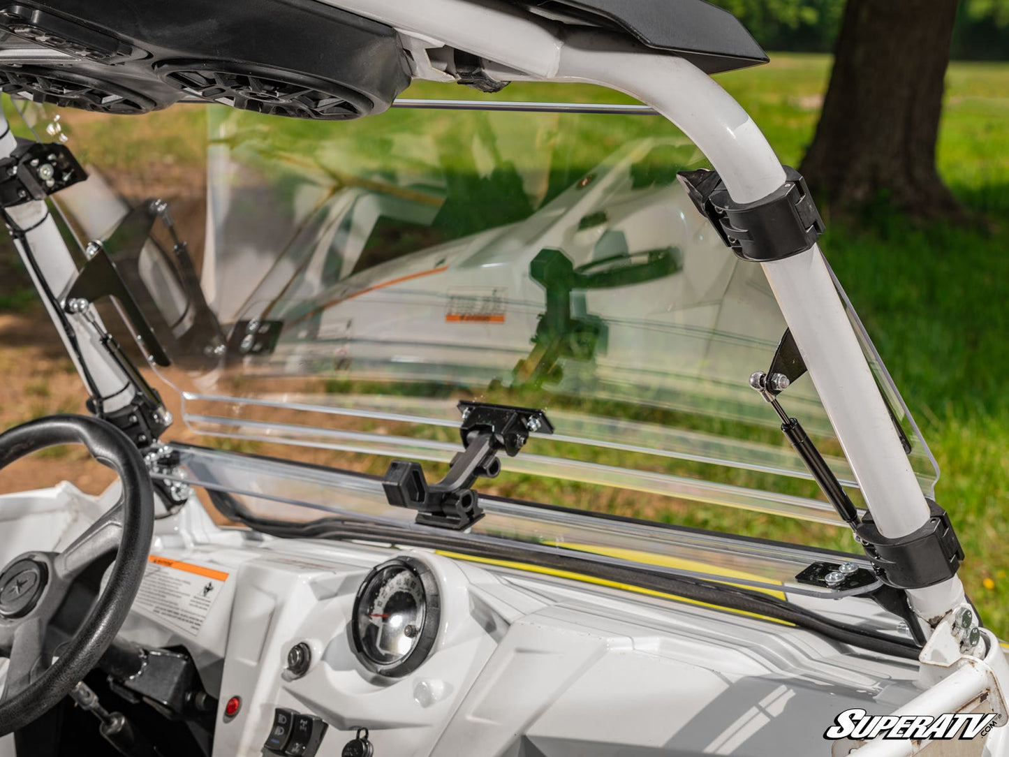 Polaris RZR Scratch Resistant Flip Windshield