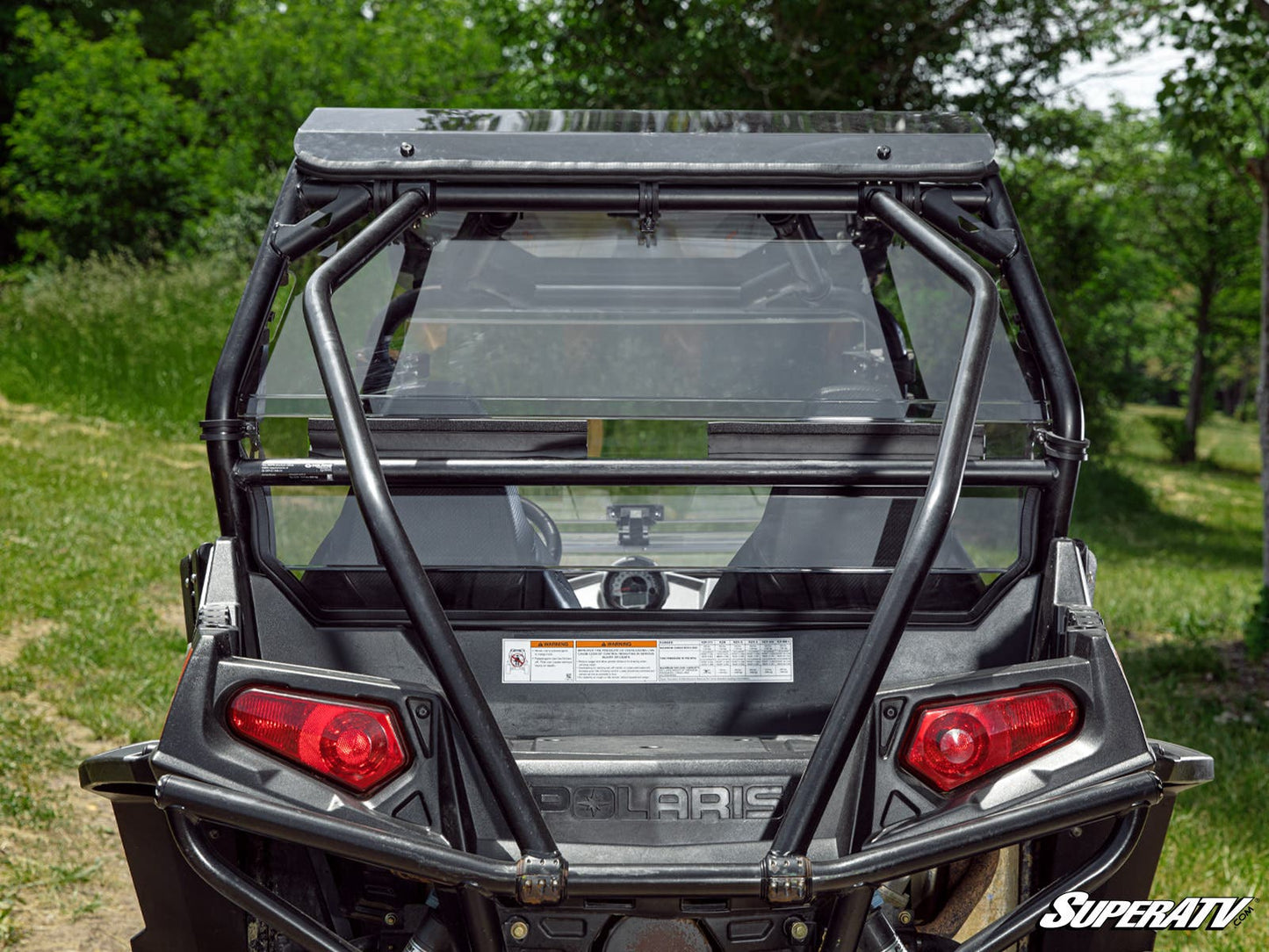 Polaris RZR 800 Rear Windshield