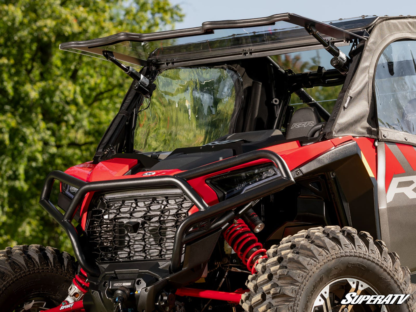 Polaris RZR XP MaxDrive Power Flip Windshield