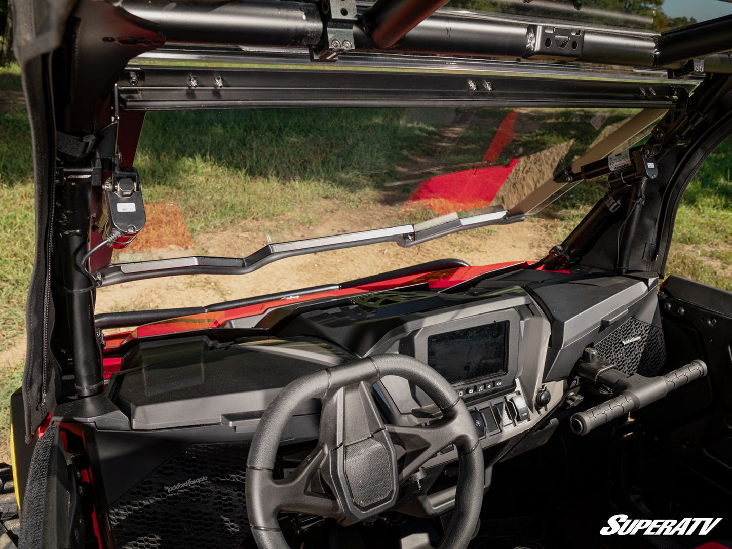 Polaris RZR XP MaxDrive Power Flip Windshield