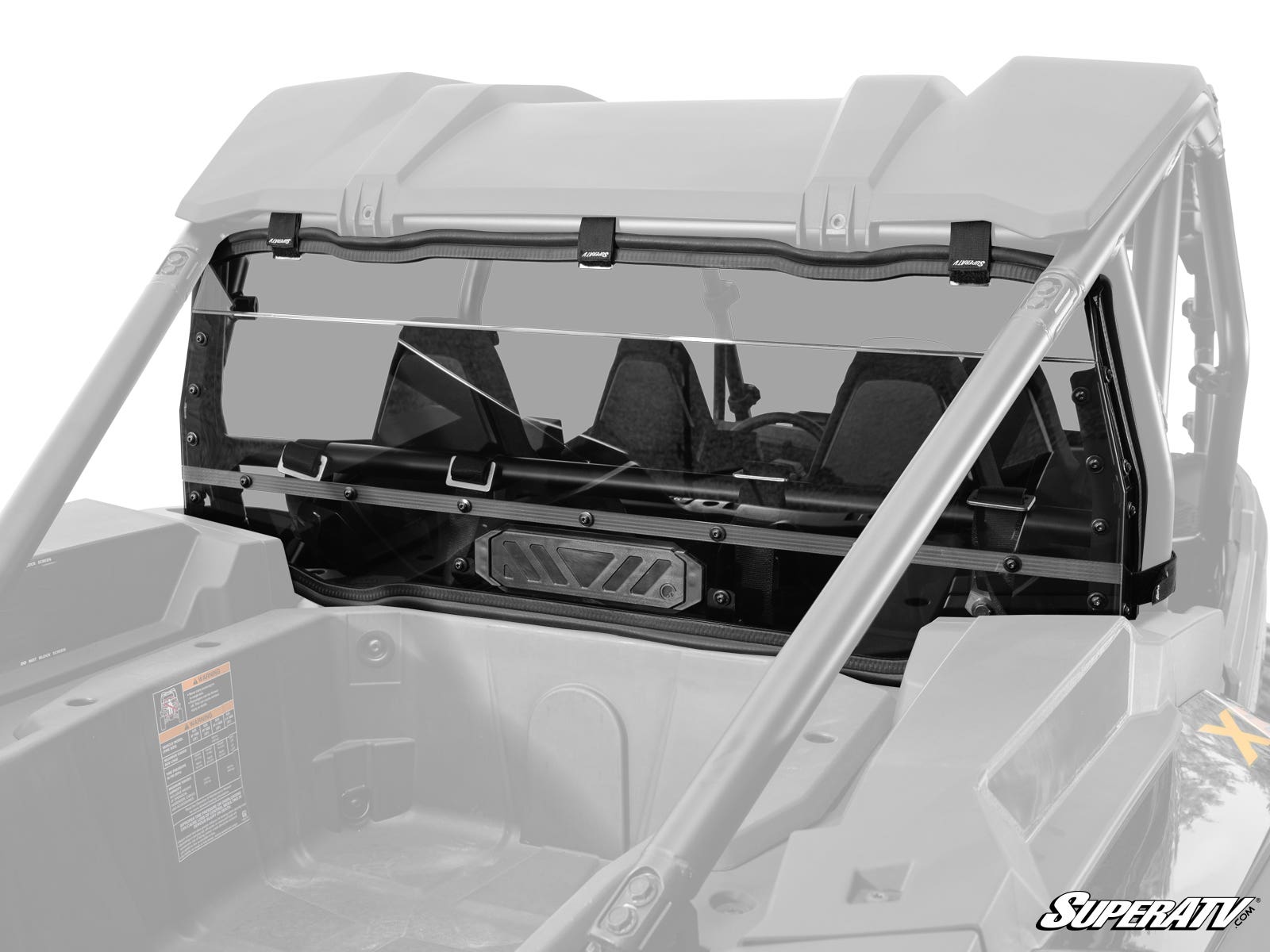 Polaris RZR XP 1000 Rear Vented Windshield