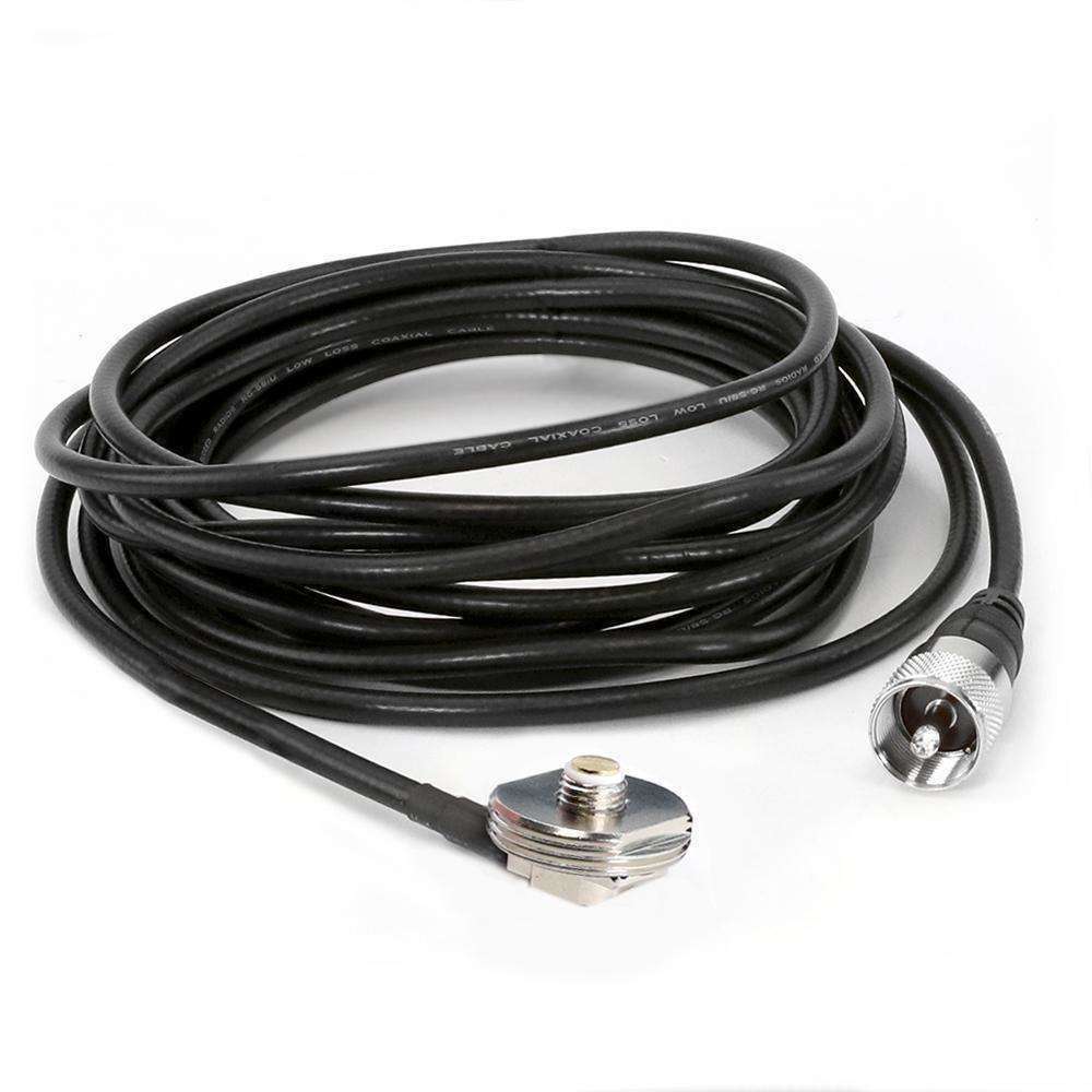 13' Ft. Antenna Coax Cable with 3/8" NMO Mount