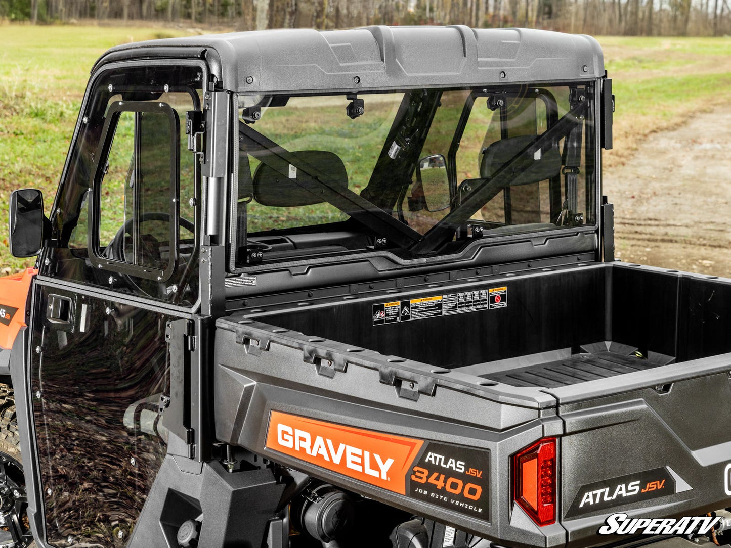 Gravely Atlas JSV Rear Windshield