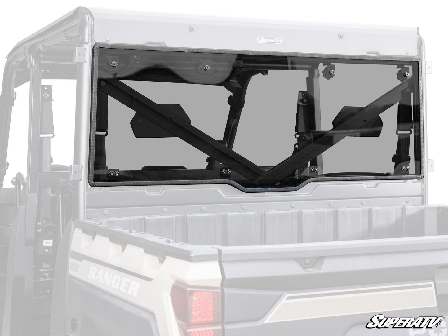 Polaris Ranger XP 1000 Scratch-Resistant Rear Windshield