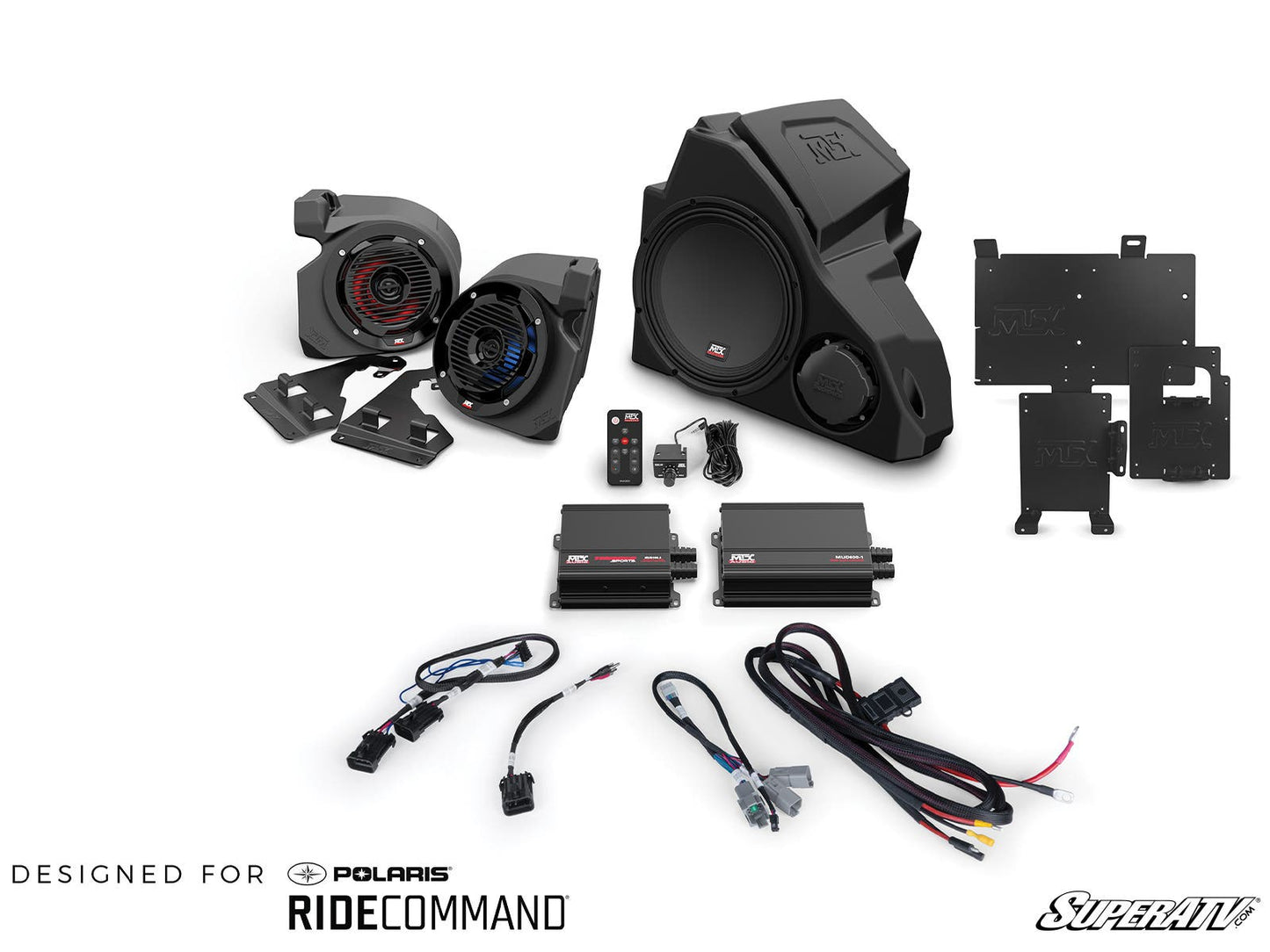 MTX Polaris RZR THUNDER Sound System