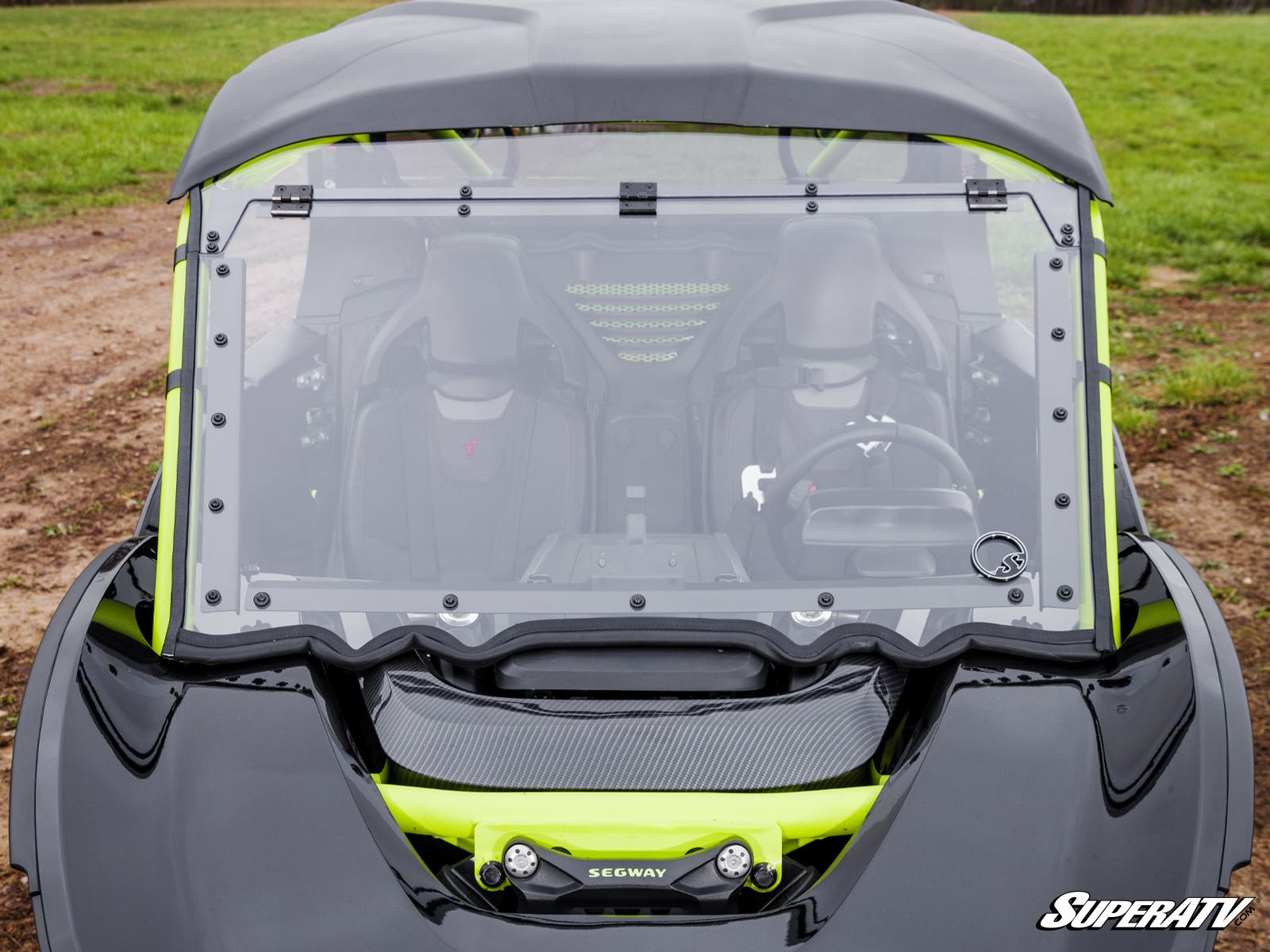 Segway Villain Scratch-Resistant Flip Windshield