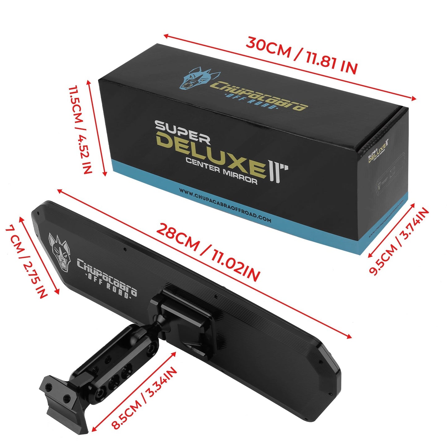 X3 Specific Super DELUXE 11" Center Mount ONLY [POS ONLY]