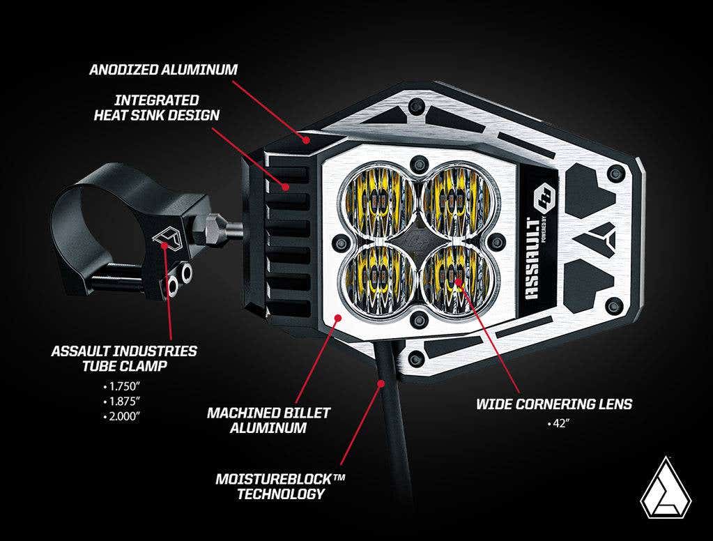 Assault Industries Nighthawk LED Side Mirrors