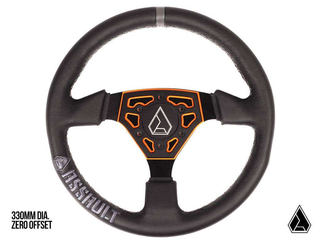 Assault Industries Universal Navigator Leather UTV Steering Wheel