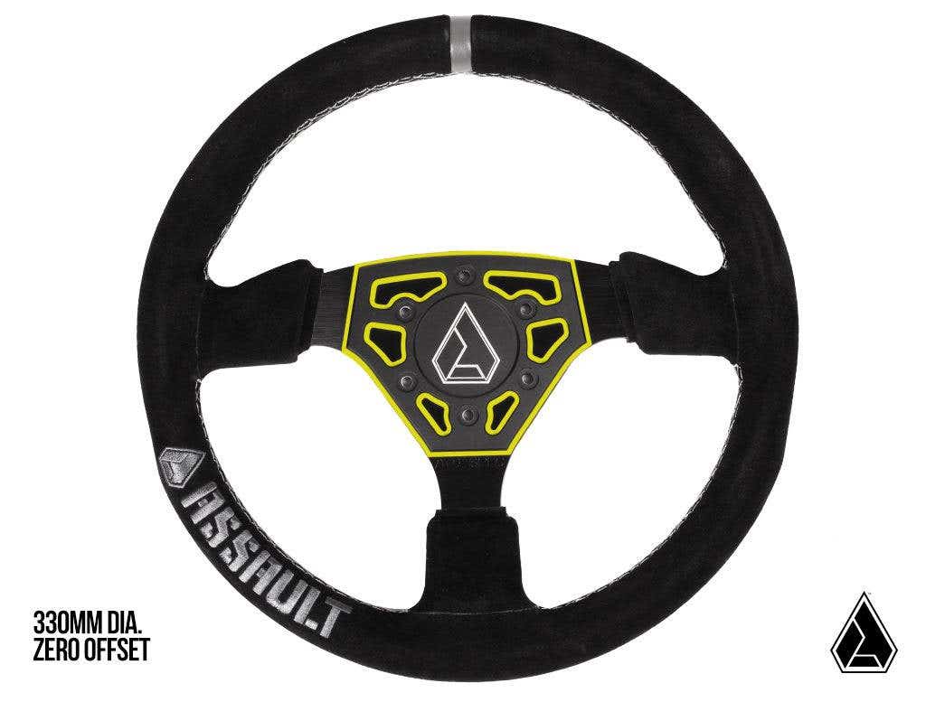 Assault Industries Universal Navigator Leather UTV Steering Wheel