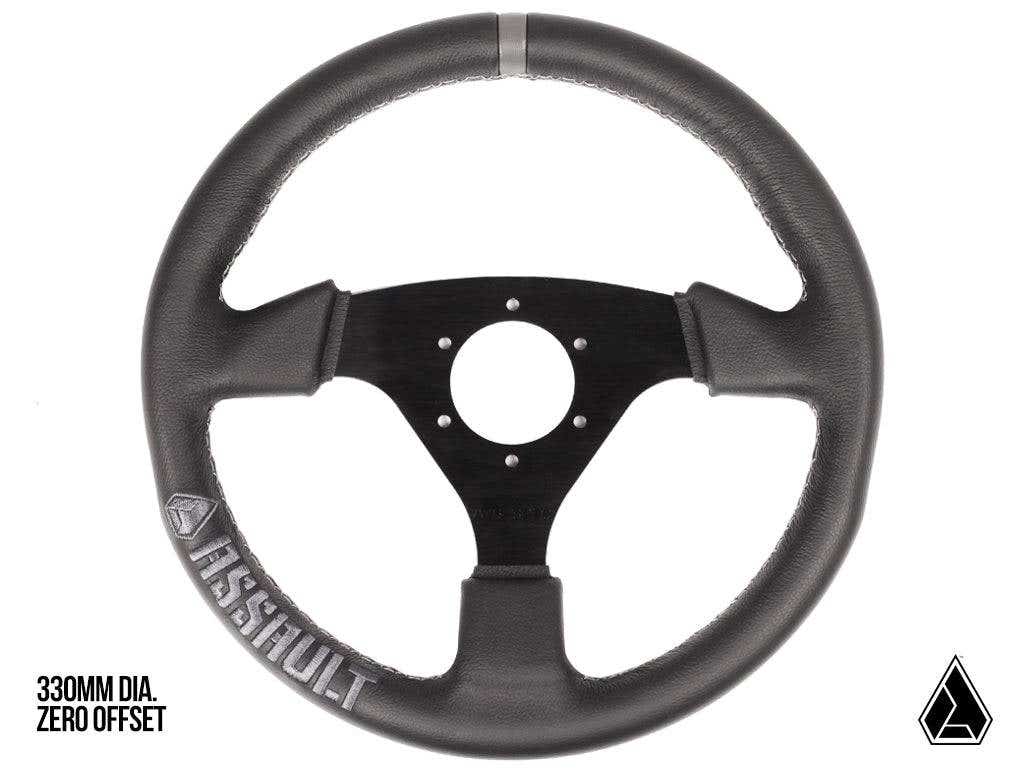 Assault Industries Universal Navigator Leather UTV Steering Wheel