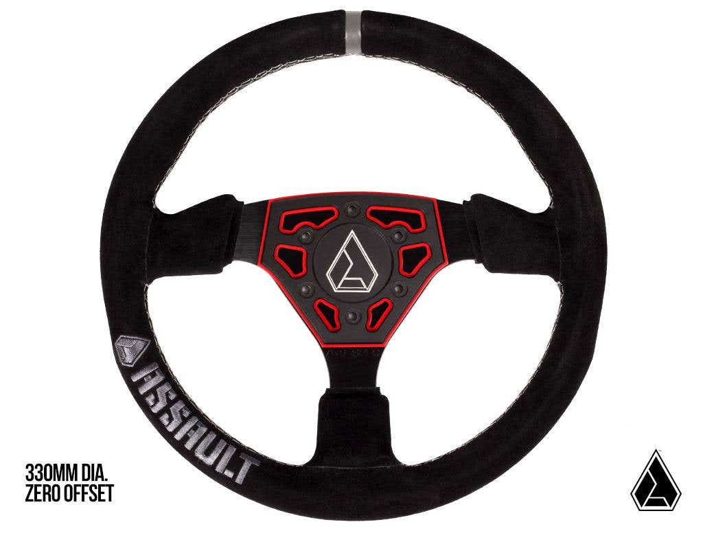 Assault Industries Universal Navigator Suede UTV Steering Wheel