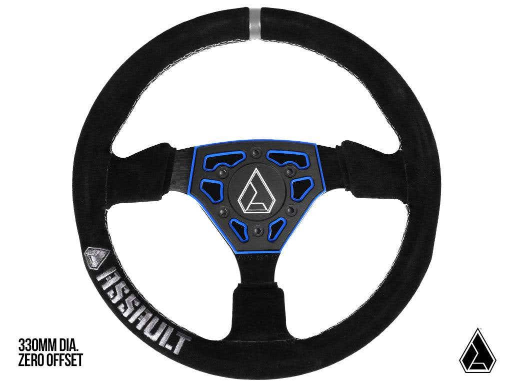 Assault Industries Universal Navigator Suede UTV Steering Wheel