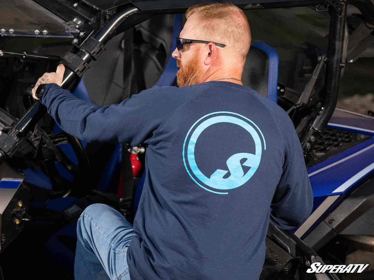 SuperATV Indigo Crewneck Sweatshirt