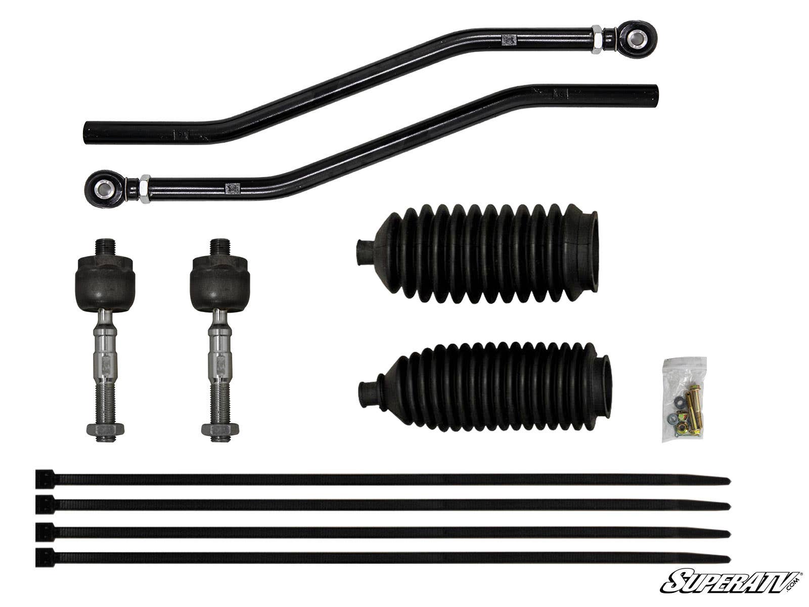 Polaris Ranger XP 800 Z-Bend Tie Rod Kit - Replacement For SuperATV Lift Kits