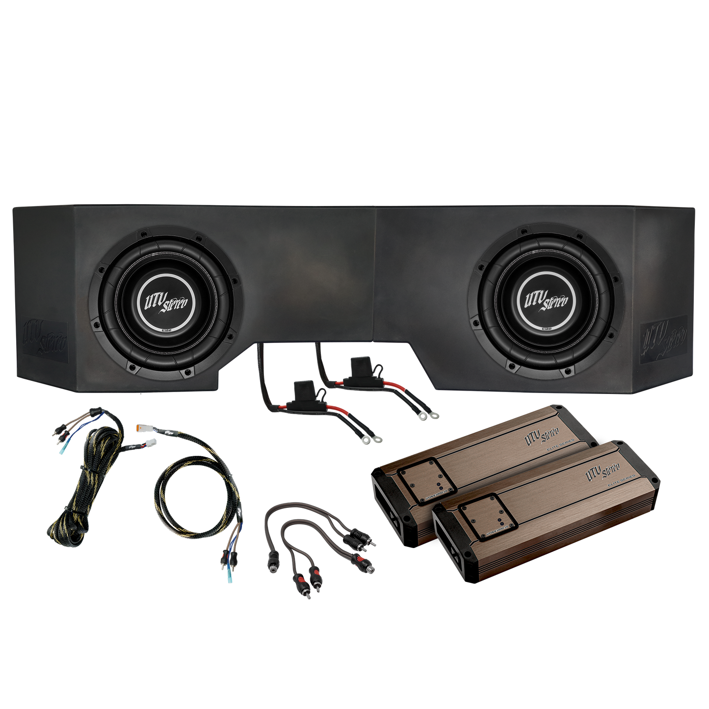 Can-Am® Defender 2400W Dual 10"Subwoofer Kit | UTVS-DEF-SUB-2400-2